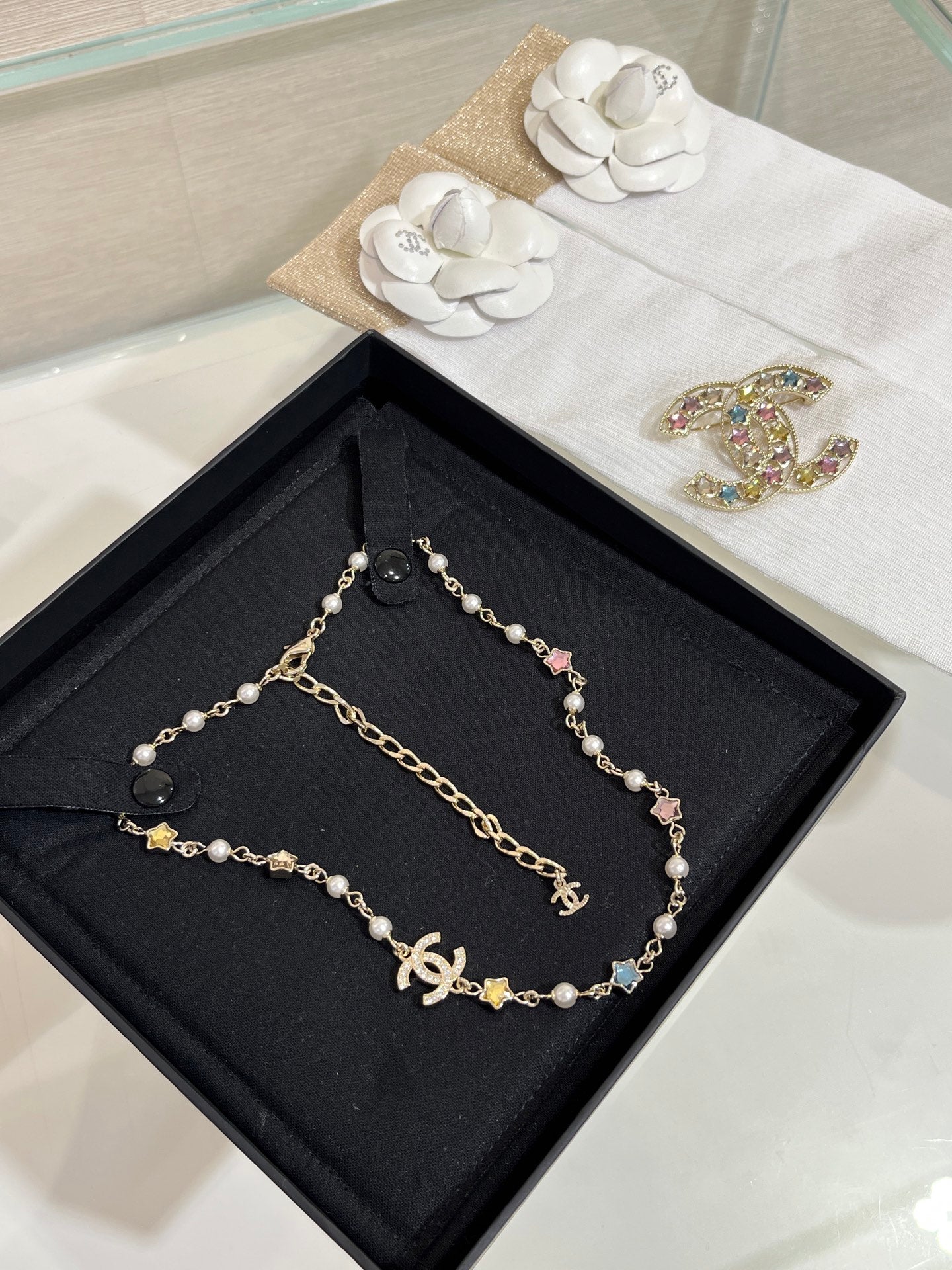 LuxluxHouse Best Quality Accessories Necklace Chanel Earrings
