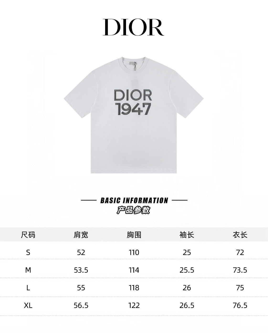 LuxluxHouse Best Quality Clothes T-shirt Dior