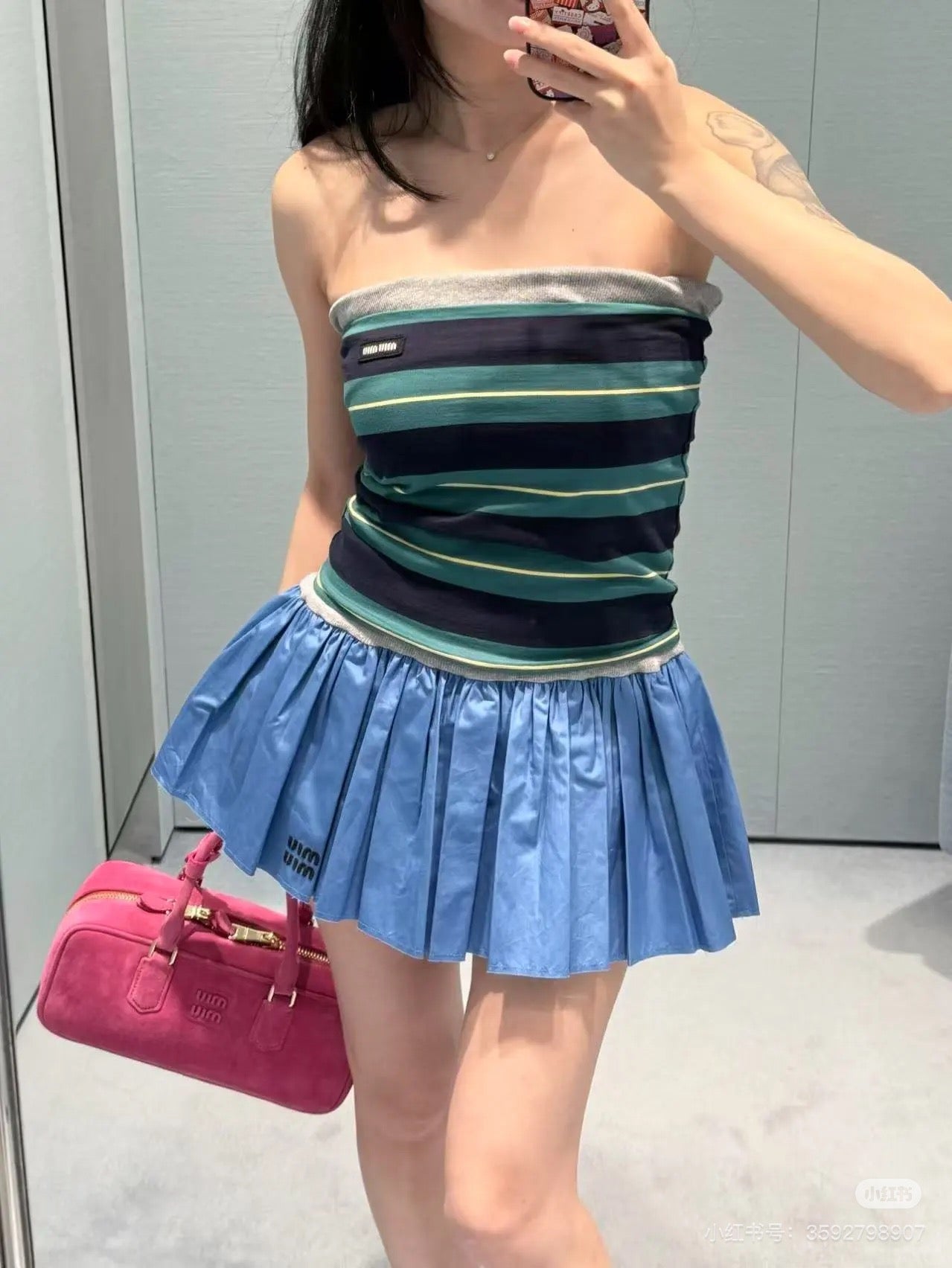 LuxluxHouse Best Quality Clothes Miu Miu T-shirt