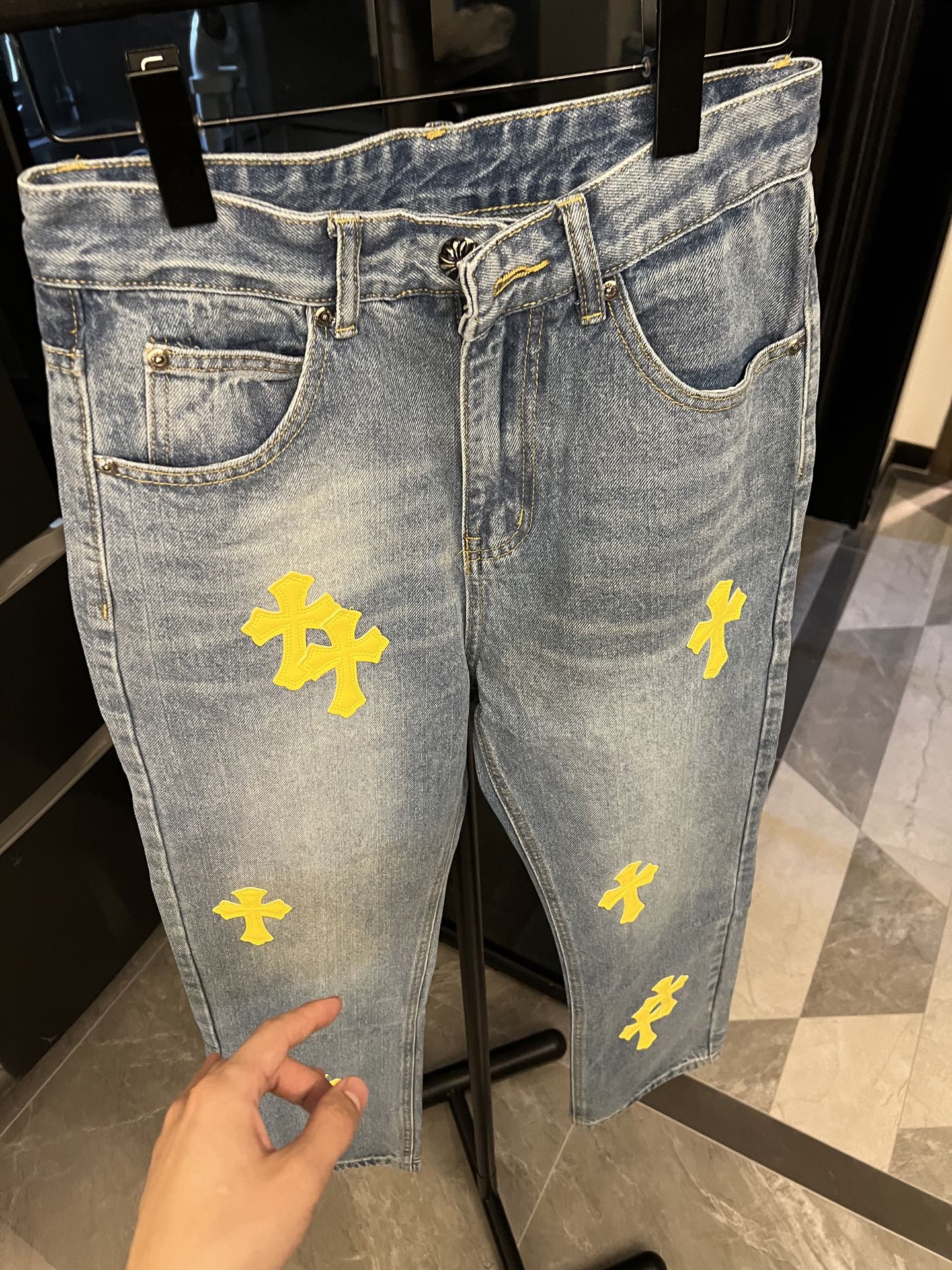 LuxluxHouse Best Quality Clothes Pants Chrome Hearts