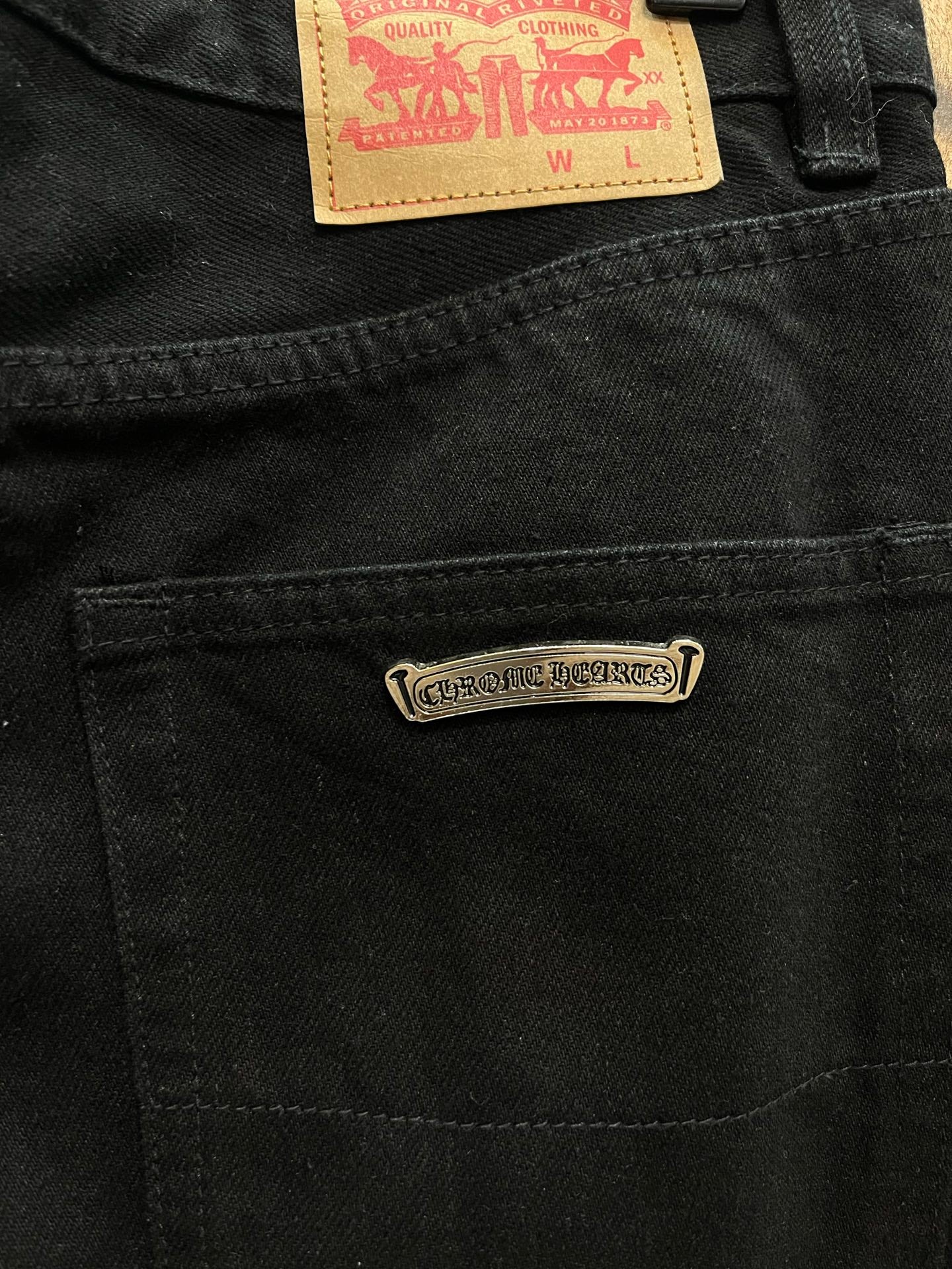 LuxluxHouse Best Quality Clothes Pants Chrome Hearts