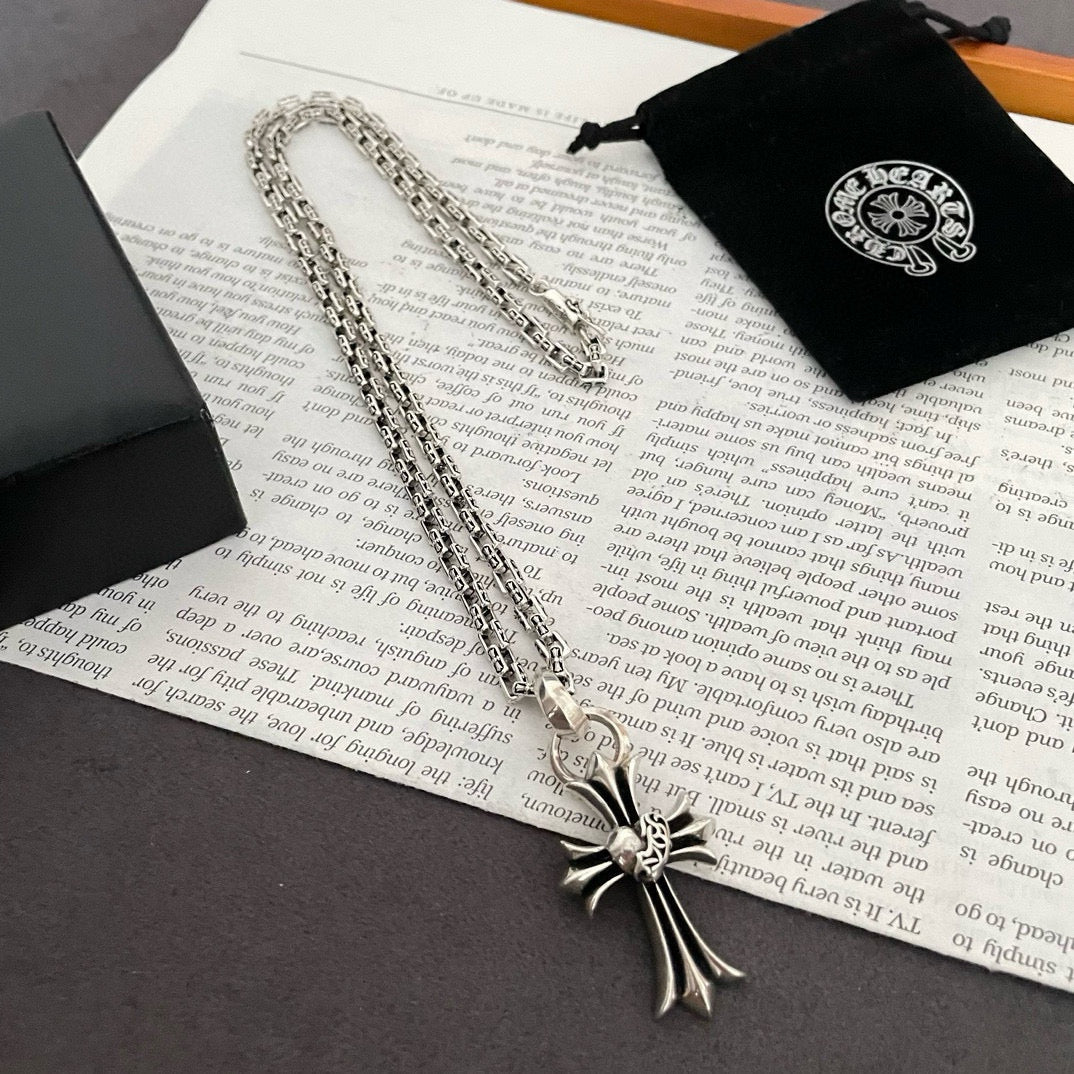 LuxluxHouse Best Quality Accessories Necklace Chrome Hearts