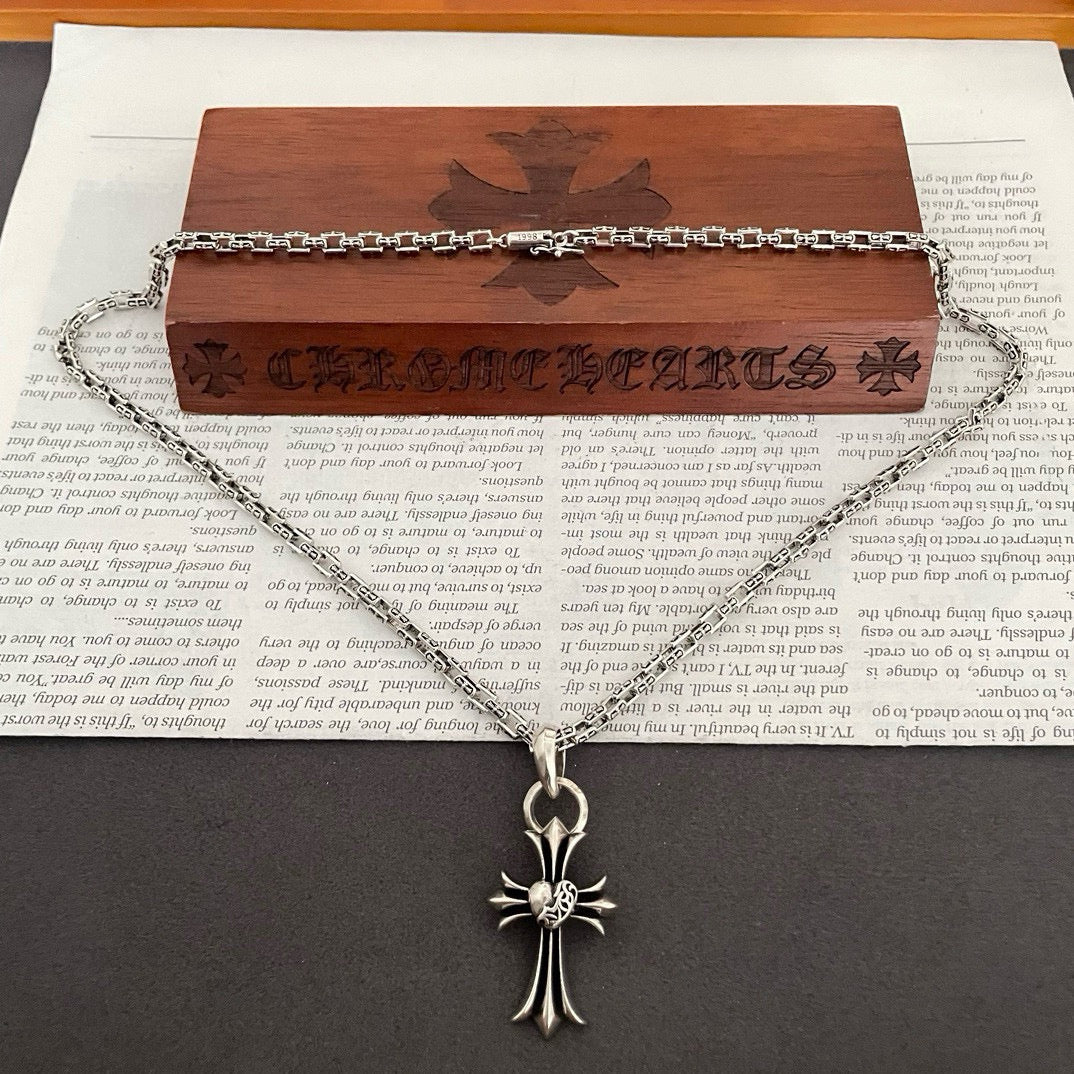 LuxluxHouse Best Quality Accessories Necklace Chrome Hearts