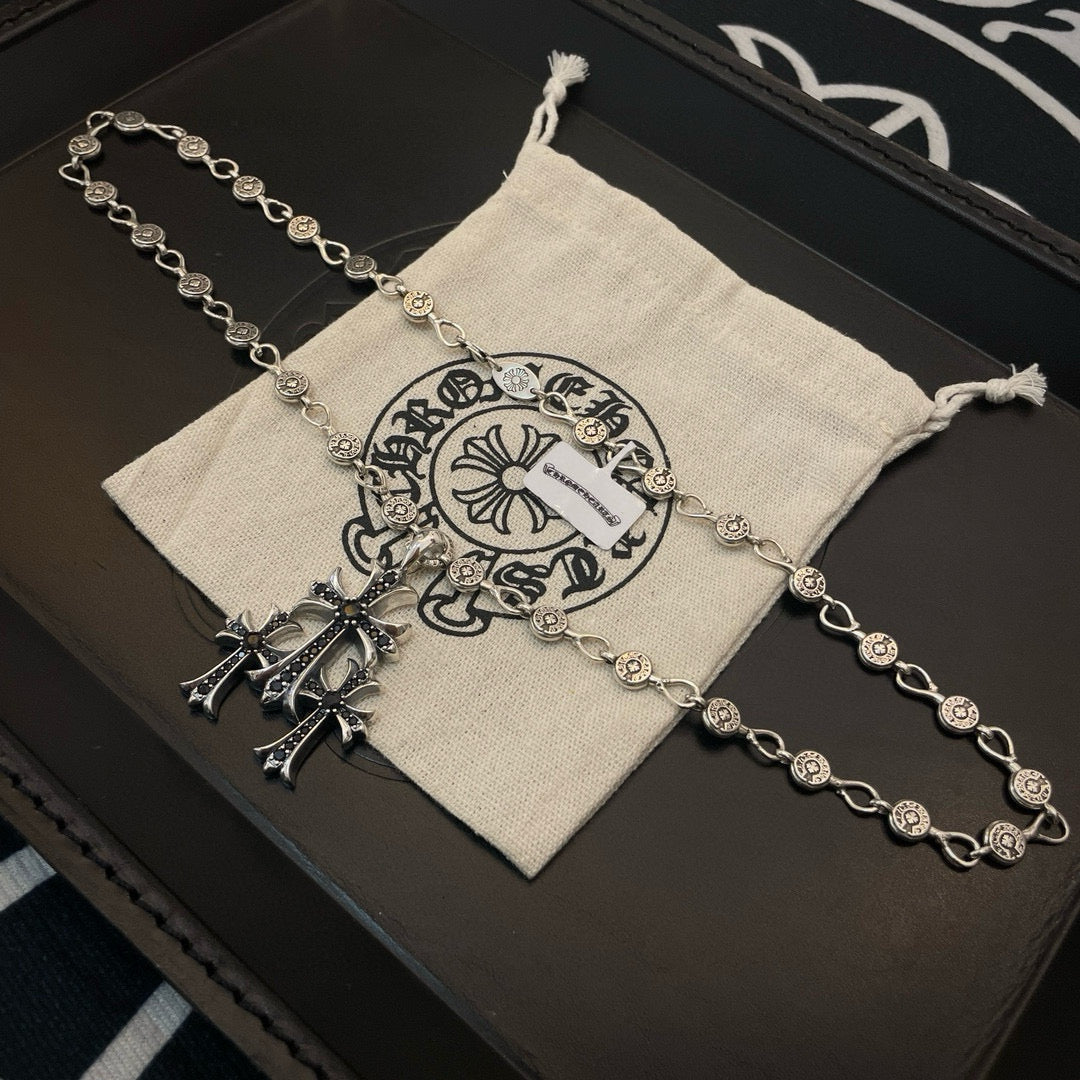 LuxluxHouse Best Quality Accessories Necklace Chrome Hearts
