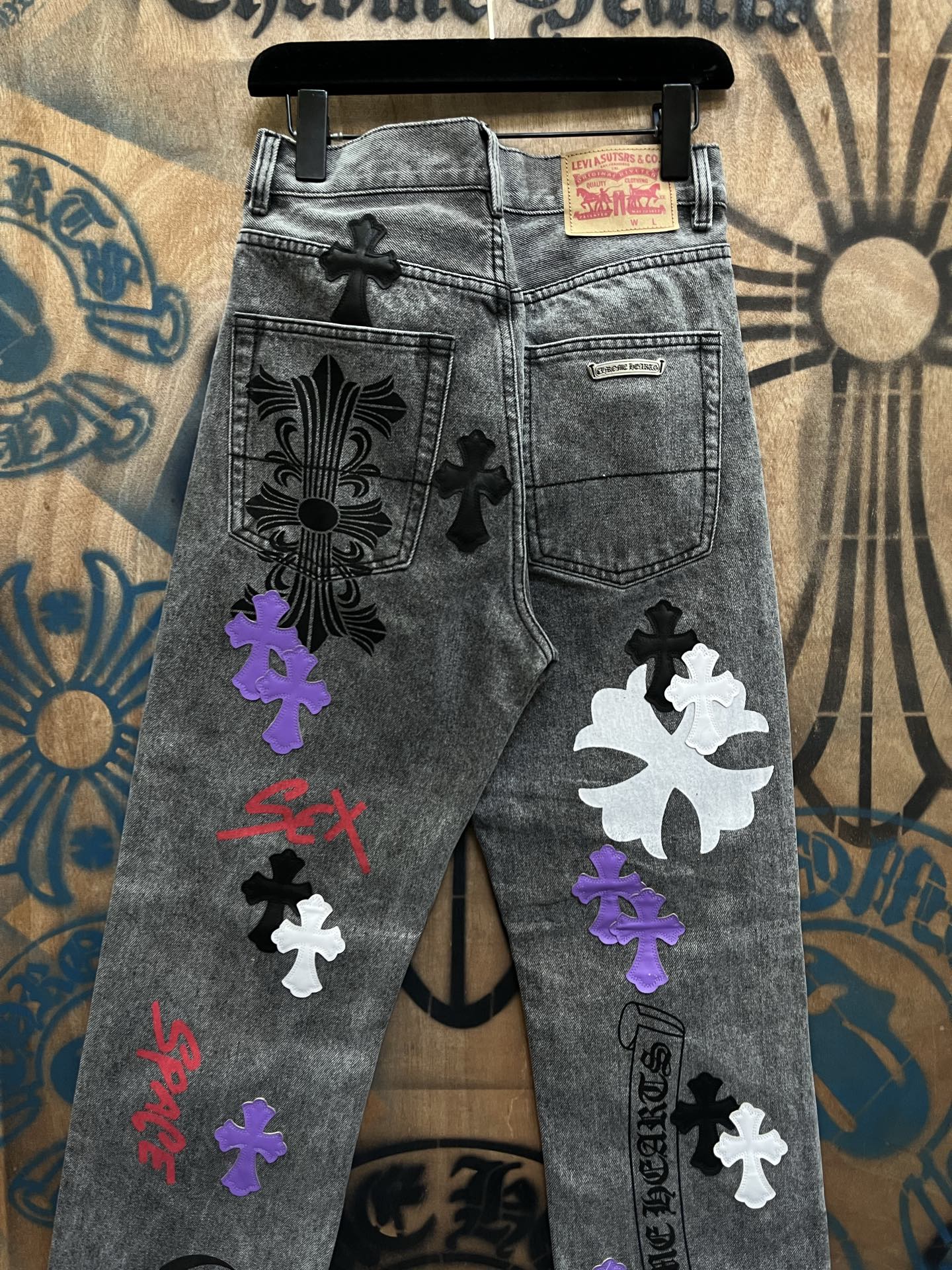 LuxluxHouse Best Quality Clothes Pants Chrome Hearts