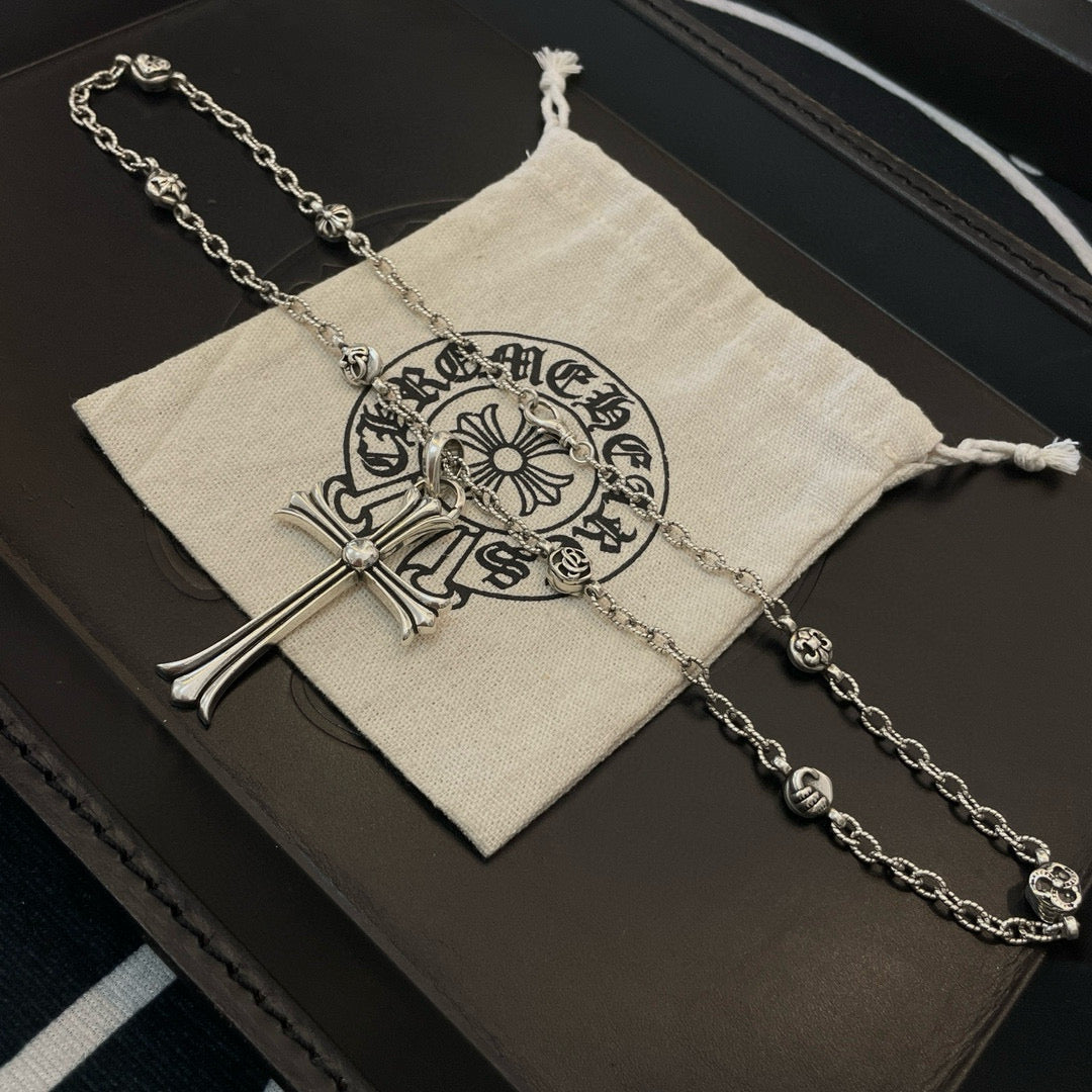 LuxluxHouse Best Quality Accessories Necklace Chrome Hearts