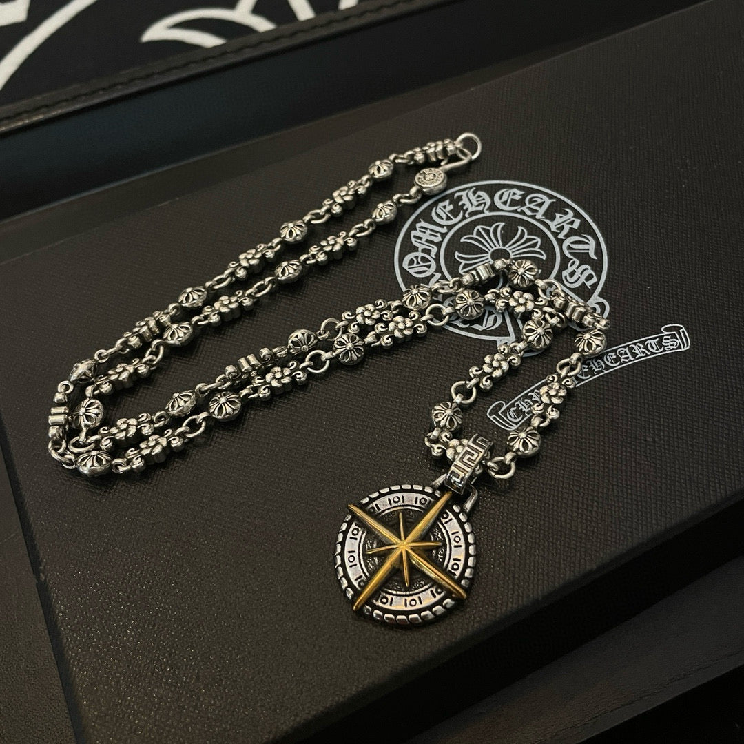 LuxluxHouse Best Quality Accessories Necklace Chrome Hearts