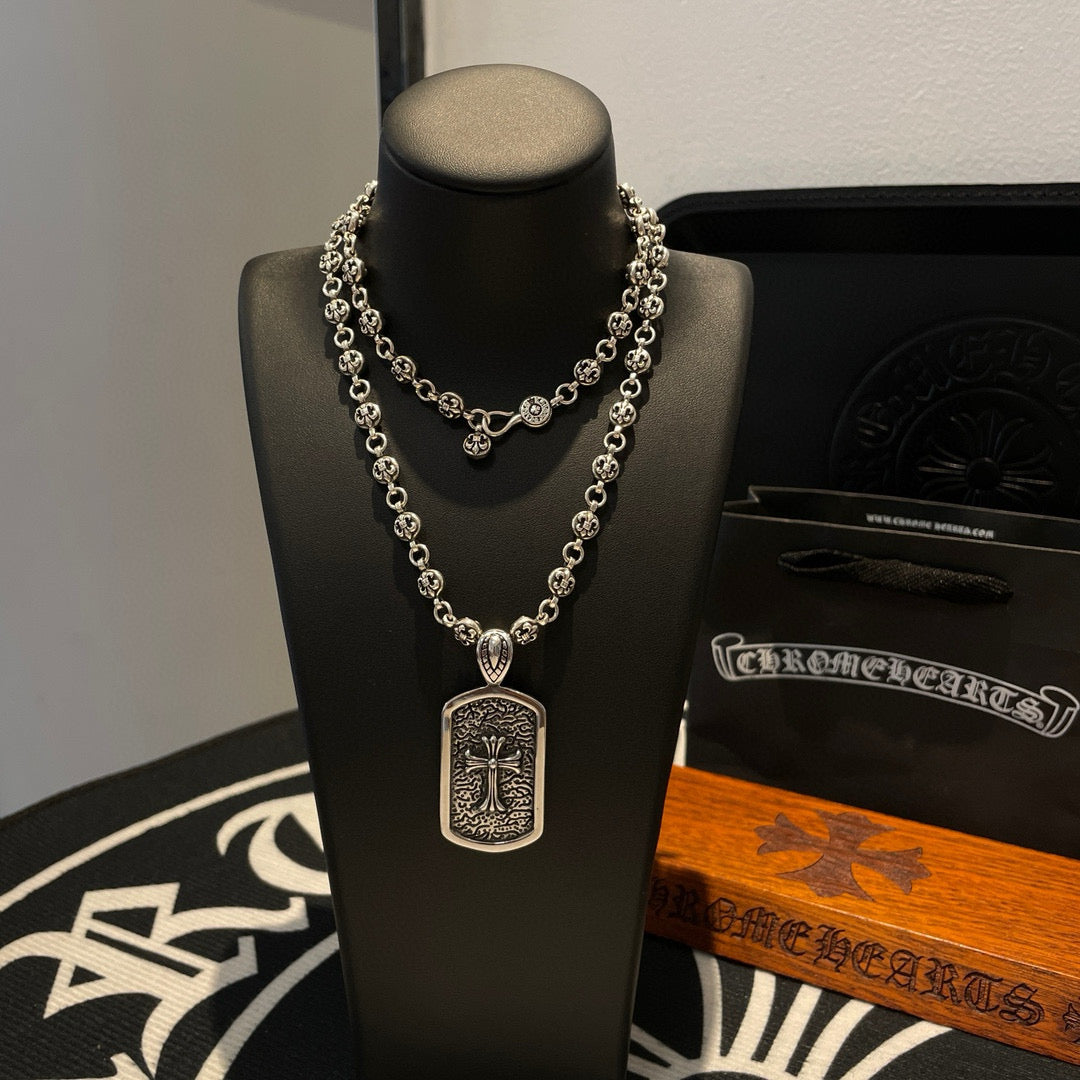 LuxluxHouse Best Quality Accessories Necklace Chrome Hearts
