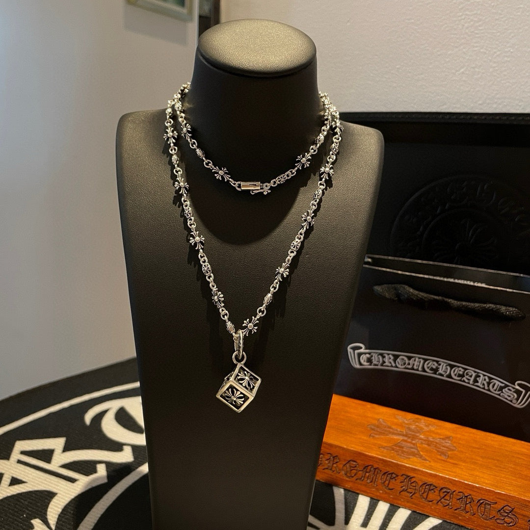 LuxluxHouse Best Quality Accessories Necklace Chrome Hearts