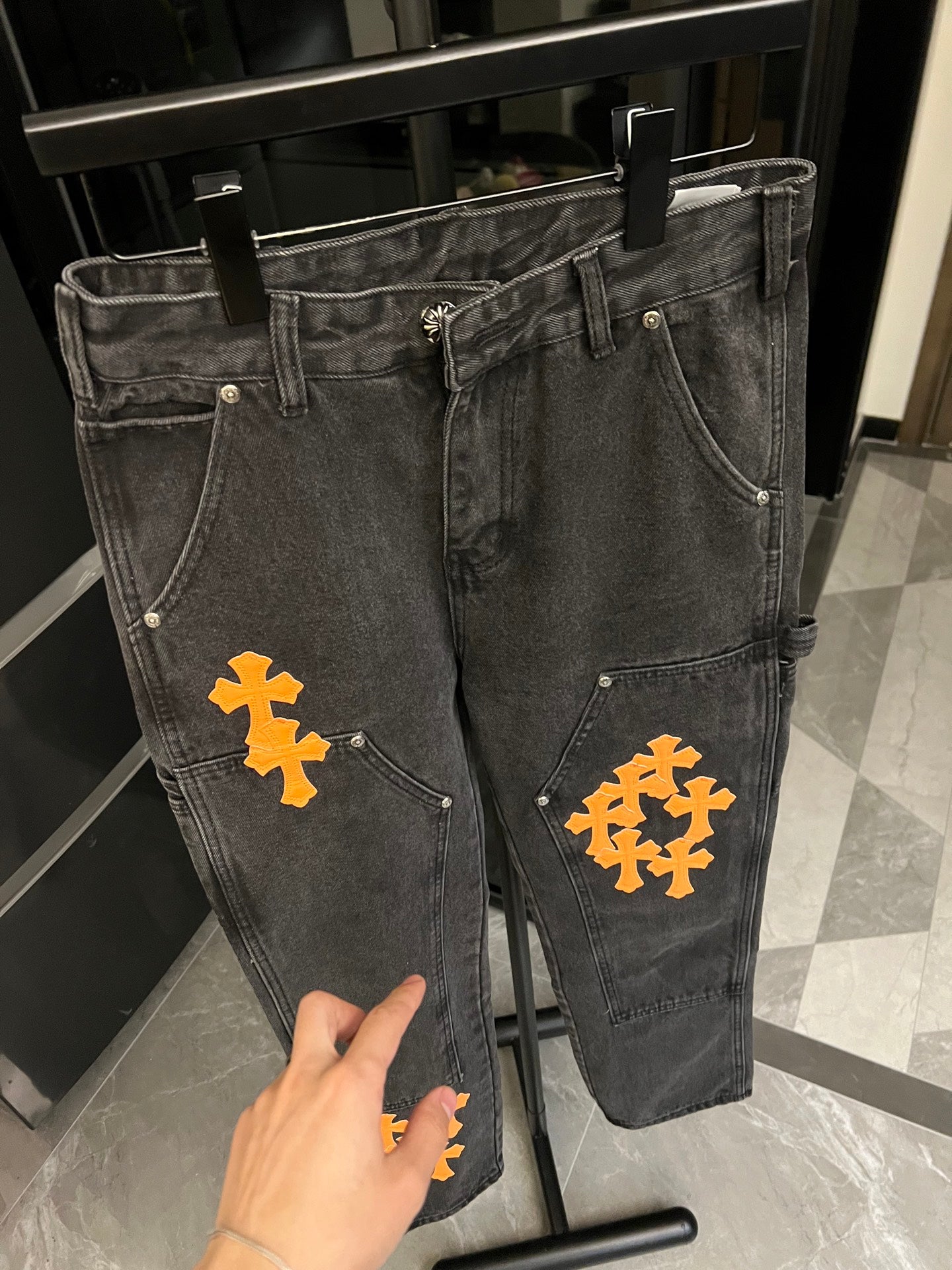LuxluxHouse Best Quality Clothes Pants Chrome Hearts