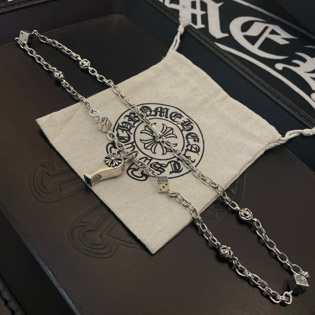 LuxluxHouse Best Quality Accessories Necklace Chrome Hearts