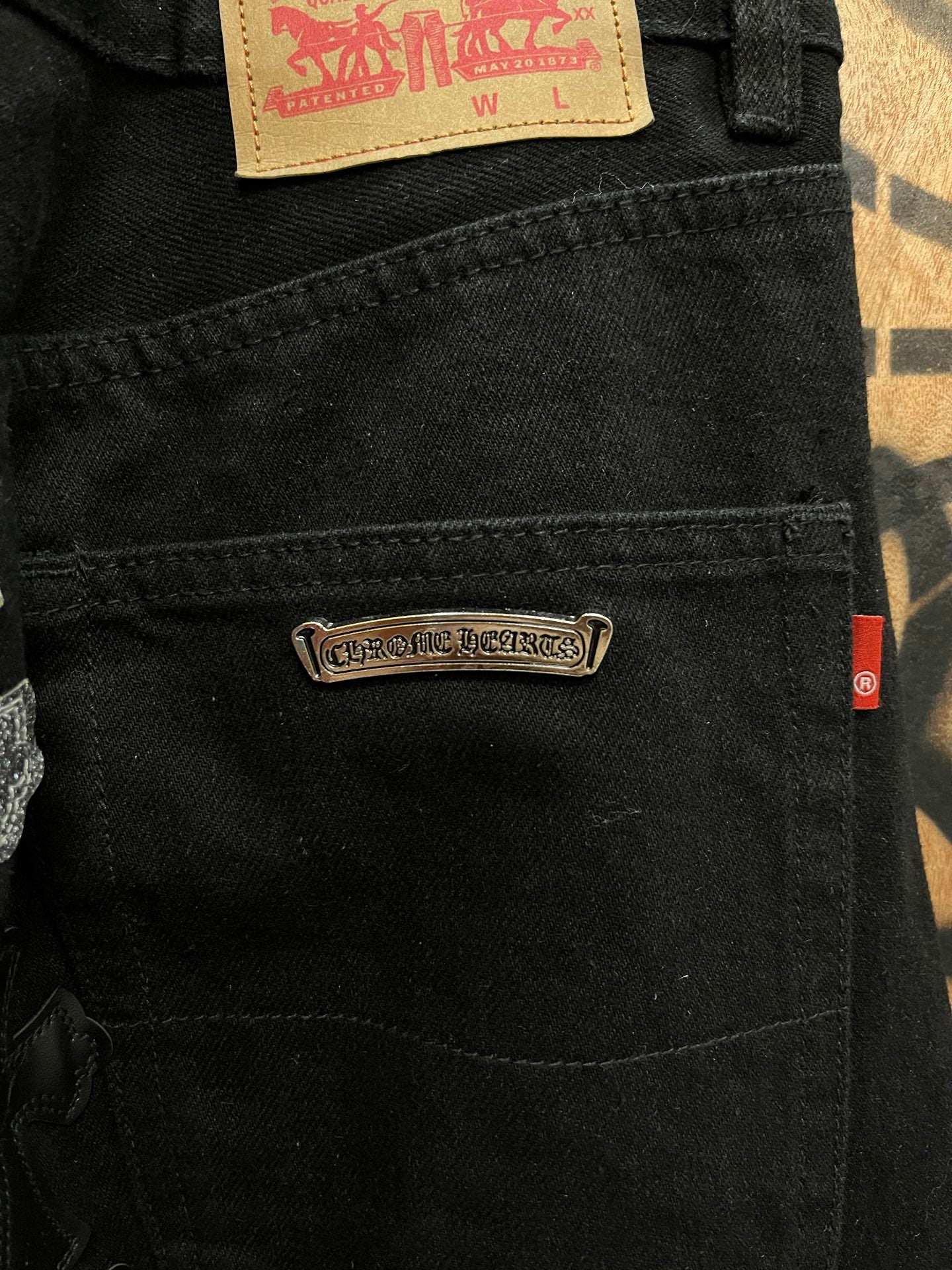 LuxluxHouse Best Quality Clothes Pants Chrome Hearts