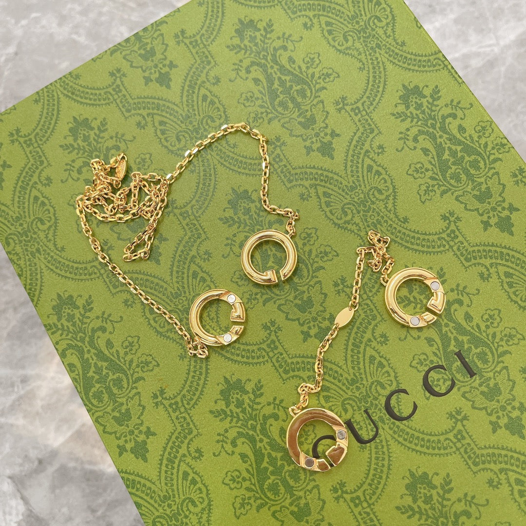 LuxluxHouse Best Quality Accessories Gucci Necklace Bracelet