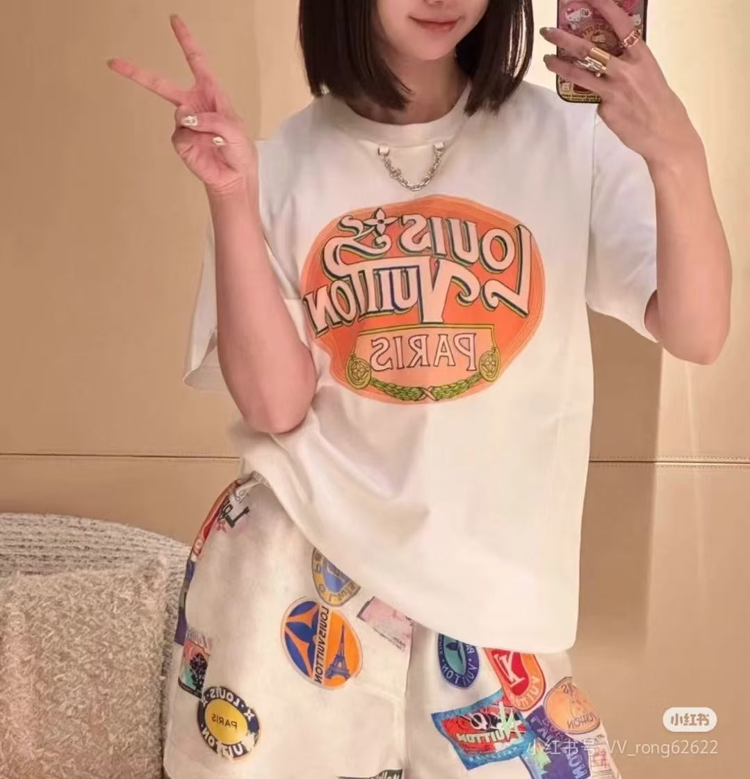 LuxluxHouse Best Quality Clothes T-shirt Louis Vuitton