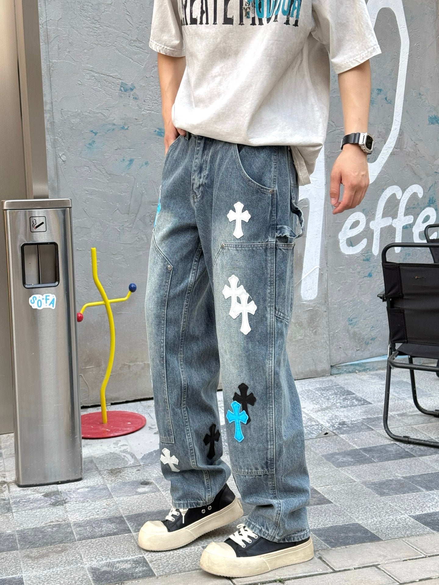 LuxluxHouse Best Quality Clothes Pants Chrome Hearts