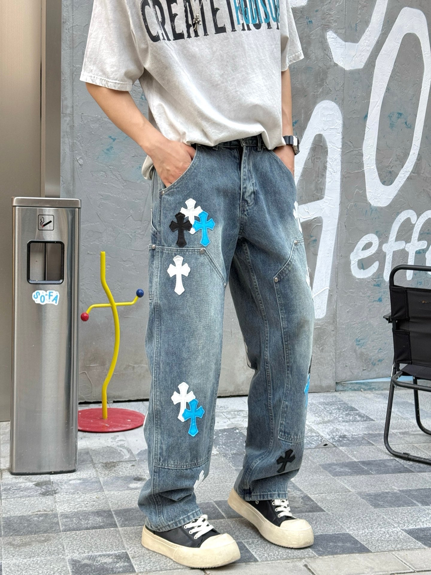 LuxluxHouse Best Quality Clothes Pants Chrome Hearts