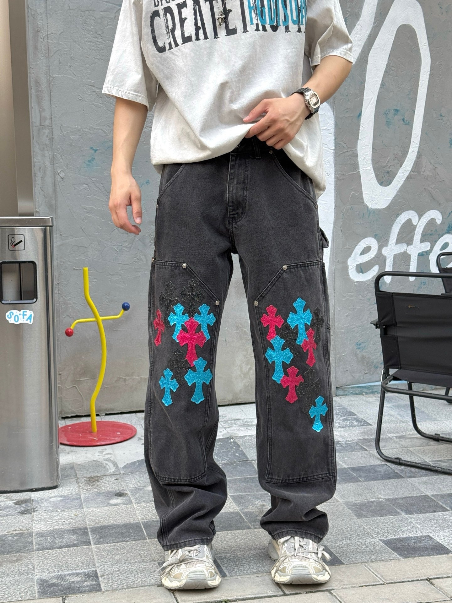 LuxluxHouse Best Quality Clothes Pants Chrome Hearts