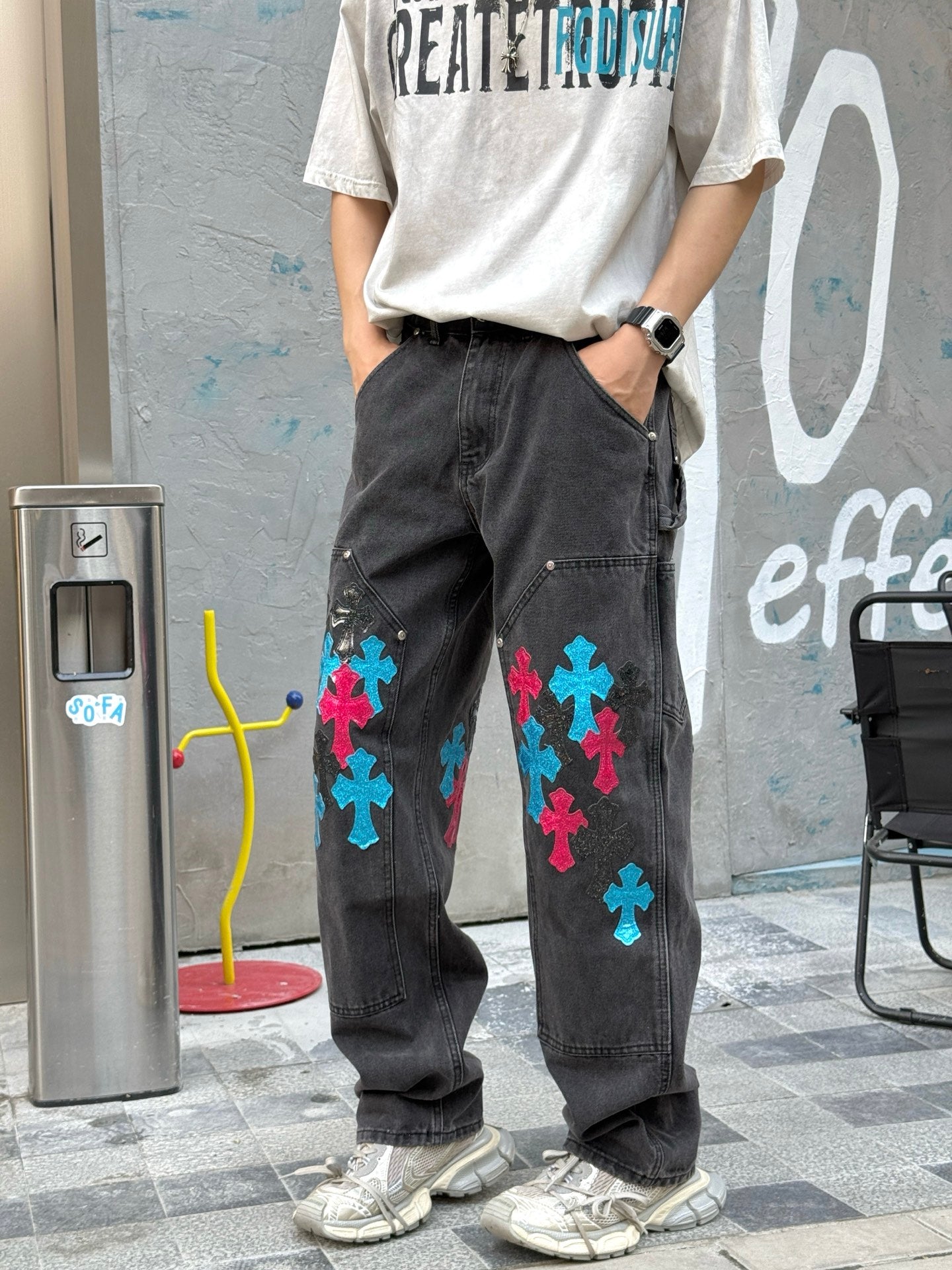 LuxluxHouse Best Quality Clothes Pants Chrome Hearts