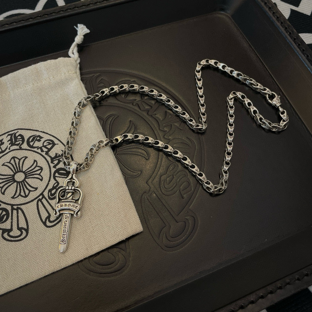 LuxluxHouse Best Quality Accessories Necklace Chrome Hearts