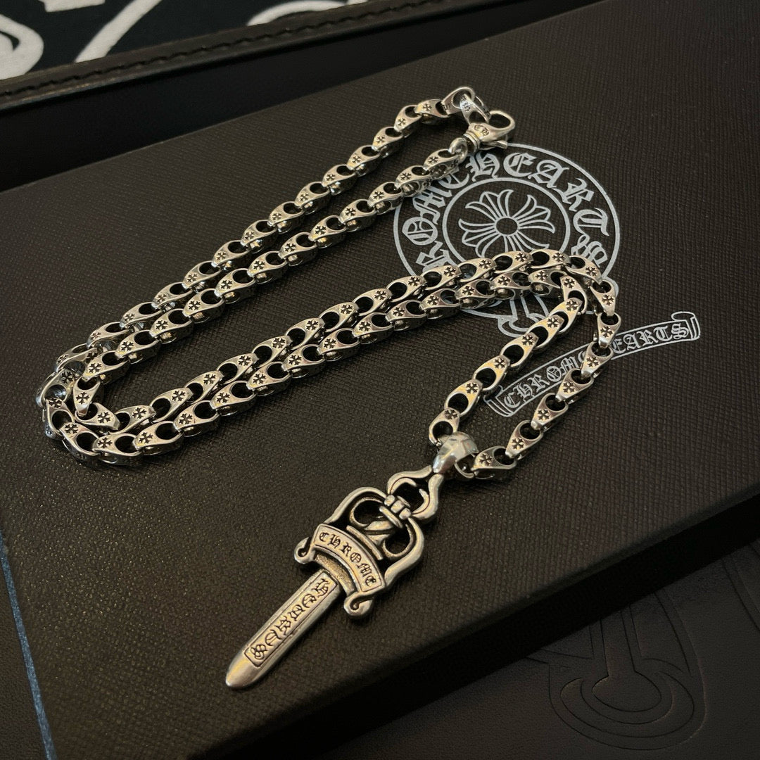 LuxluxHouse Best Quality Accessories Necklace Chrome Hearts