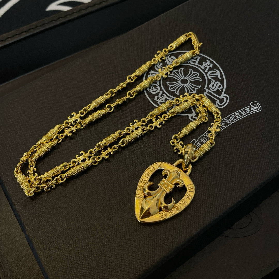 LuxluxHouse Best Quality Accessories Necklace Chrome Hearts