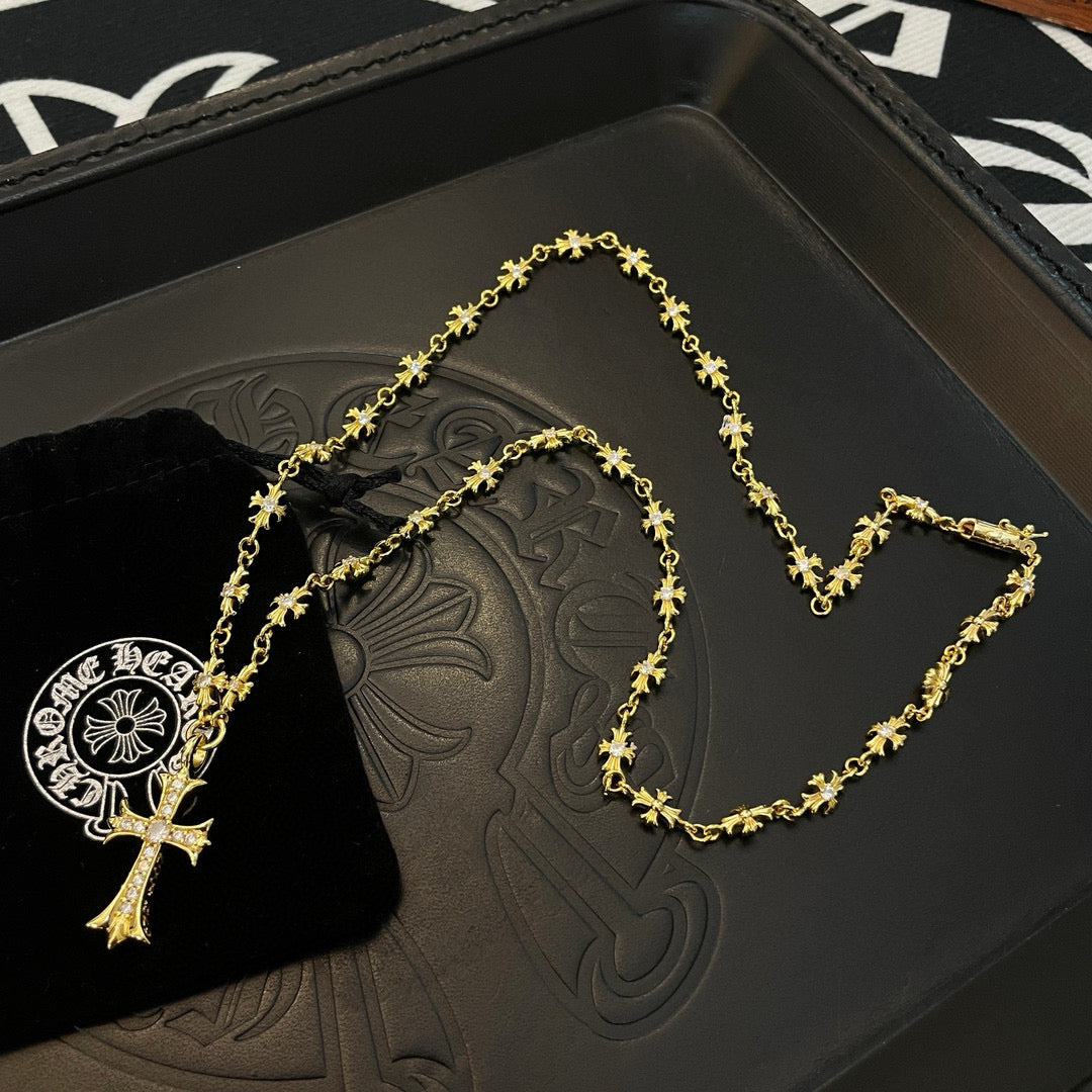 LuxluxHouse Best Quality Accessories Necklace Chrome Hearts