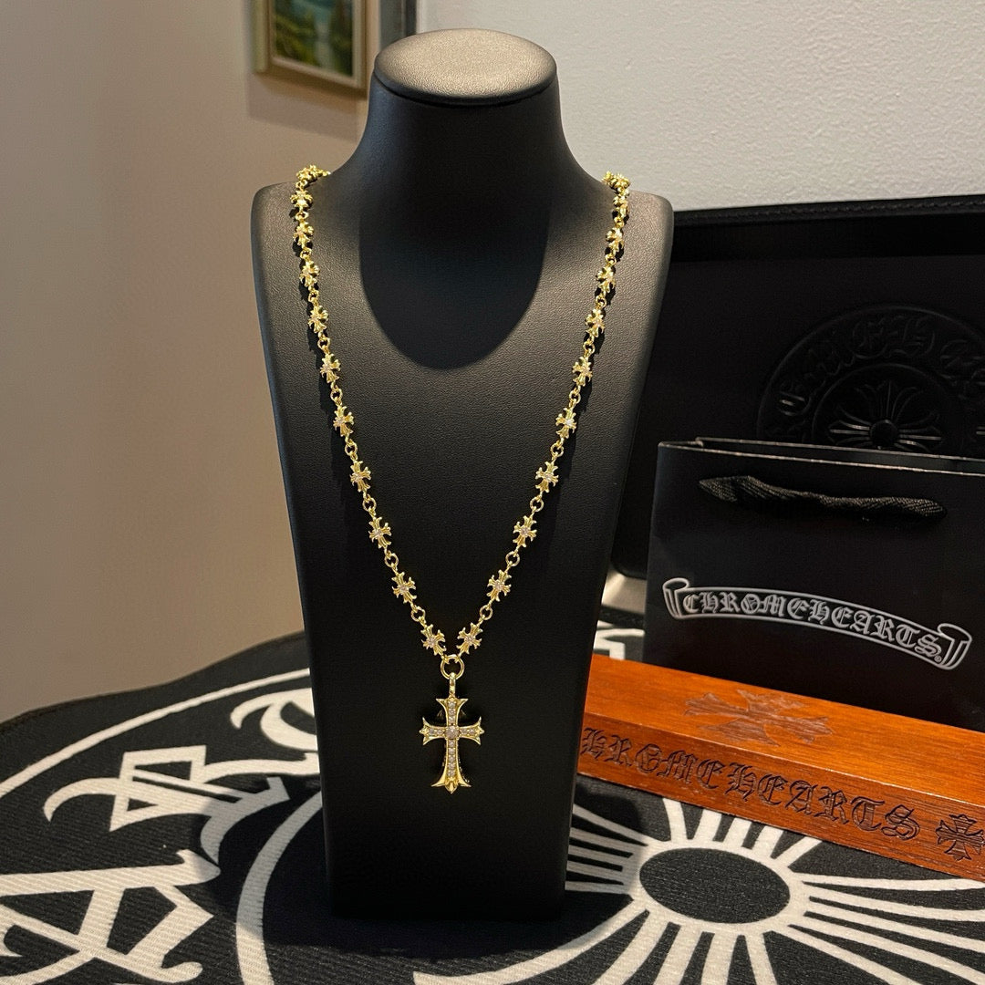 LuxluxHouse Best Quality Accessories Necklace Chrome Hearts