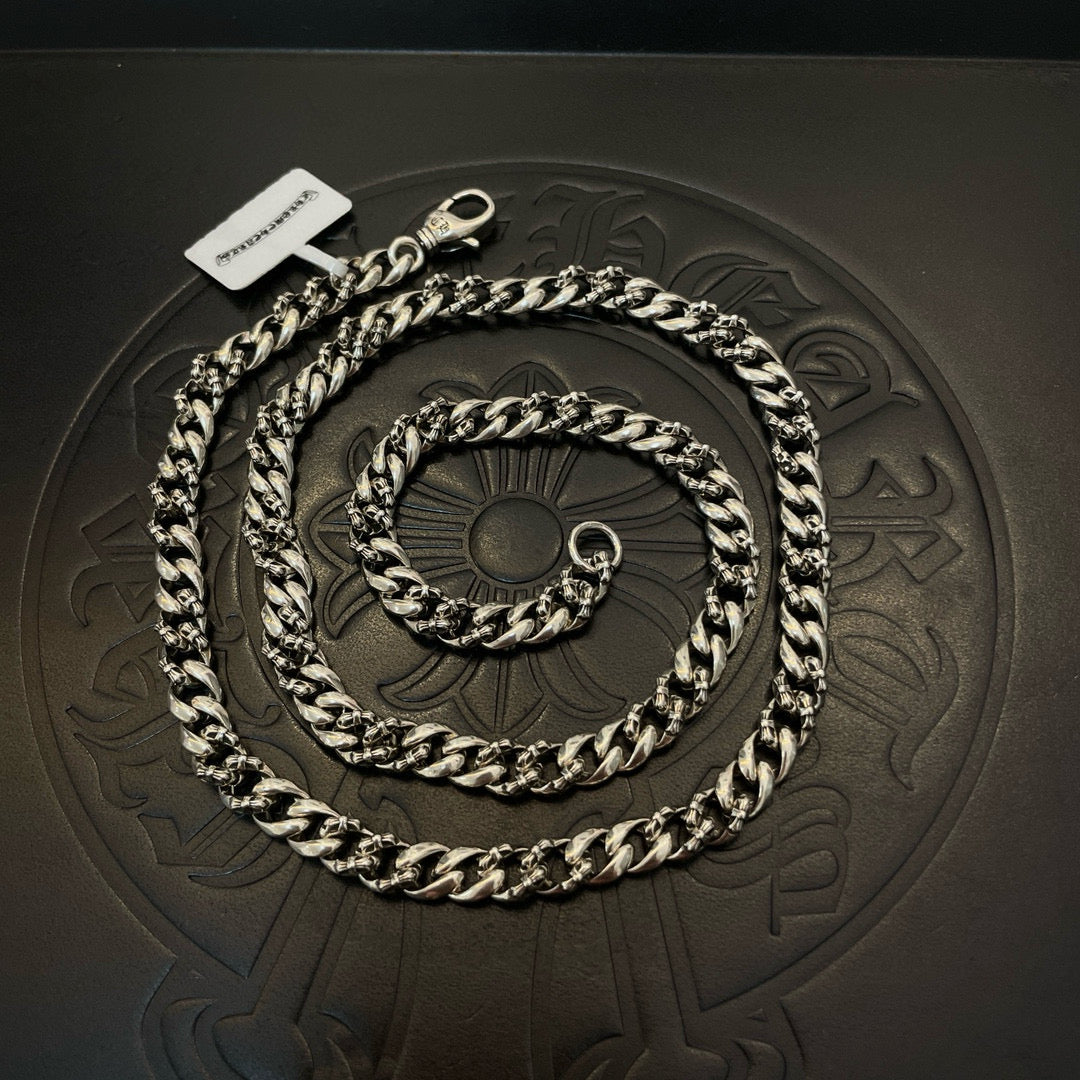LuxluxHouse Best Quality Accessories Necklace Chrome Hearts