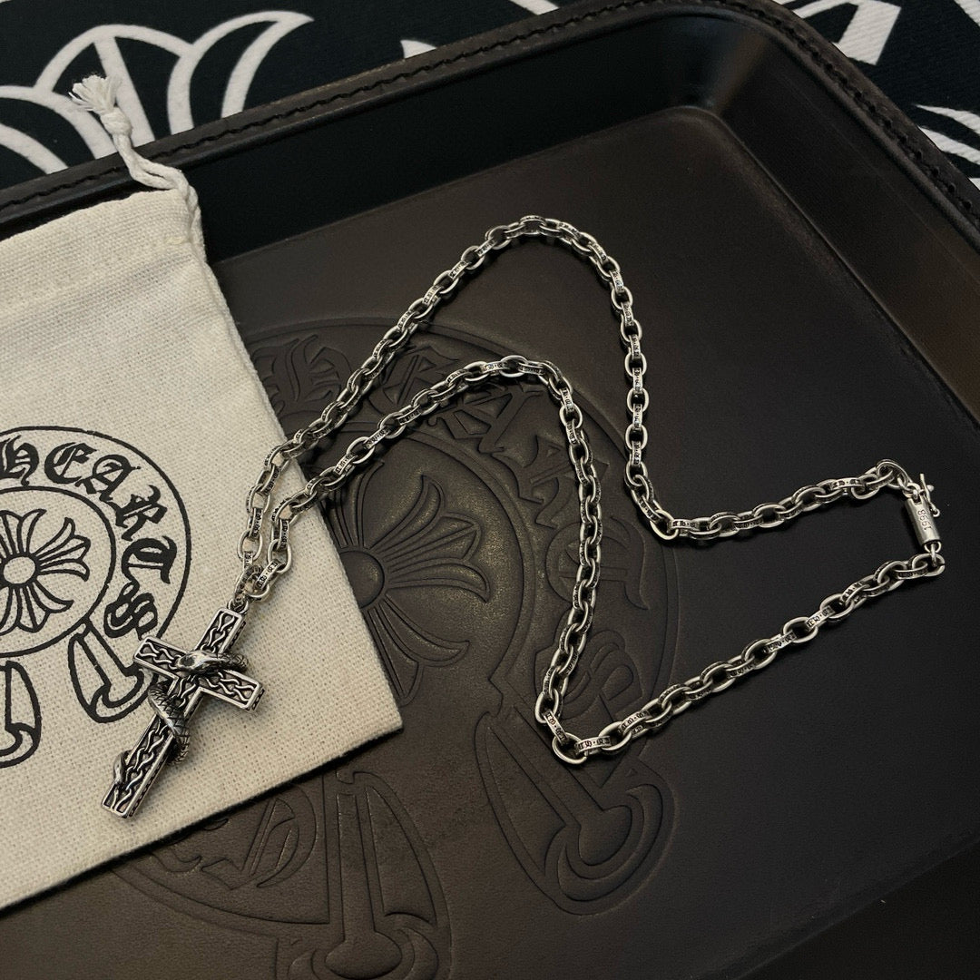 LuxluxHouse Best Quality Accessories Necklace Chrome Hearts