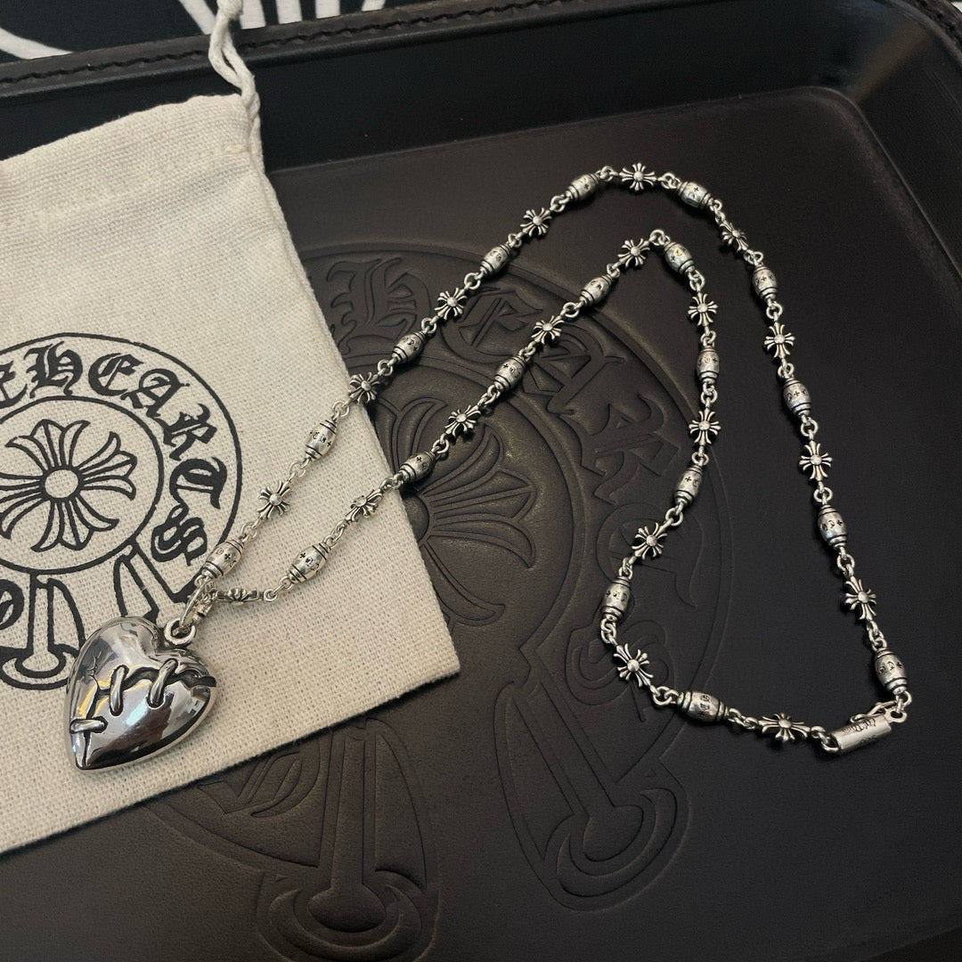 LuxluxHouse Best Quality Accessories Necklace Chrome Hearts