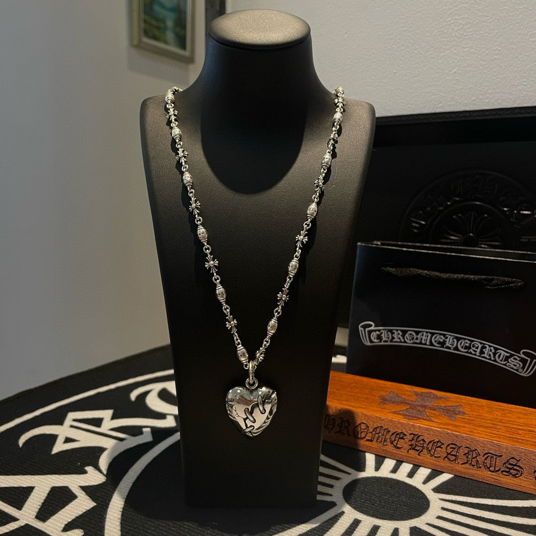 LuxluxHouse Best Quality Accessories Necklace Chrome Hearts