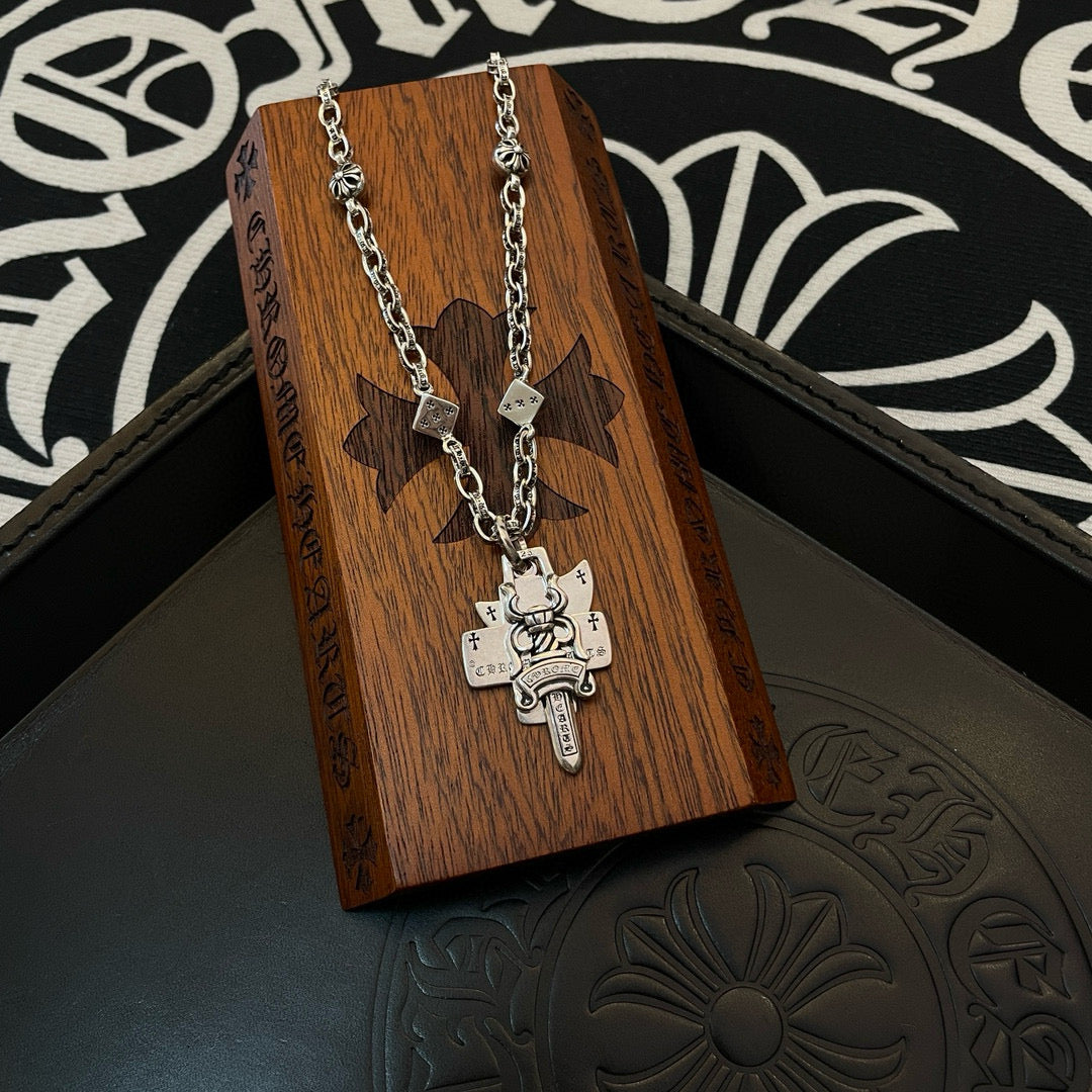 LuxluxHouse Best Quality Accessories Necklace Chrome Hearts