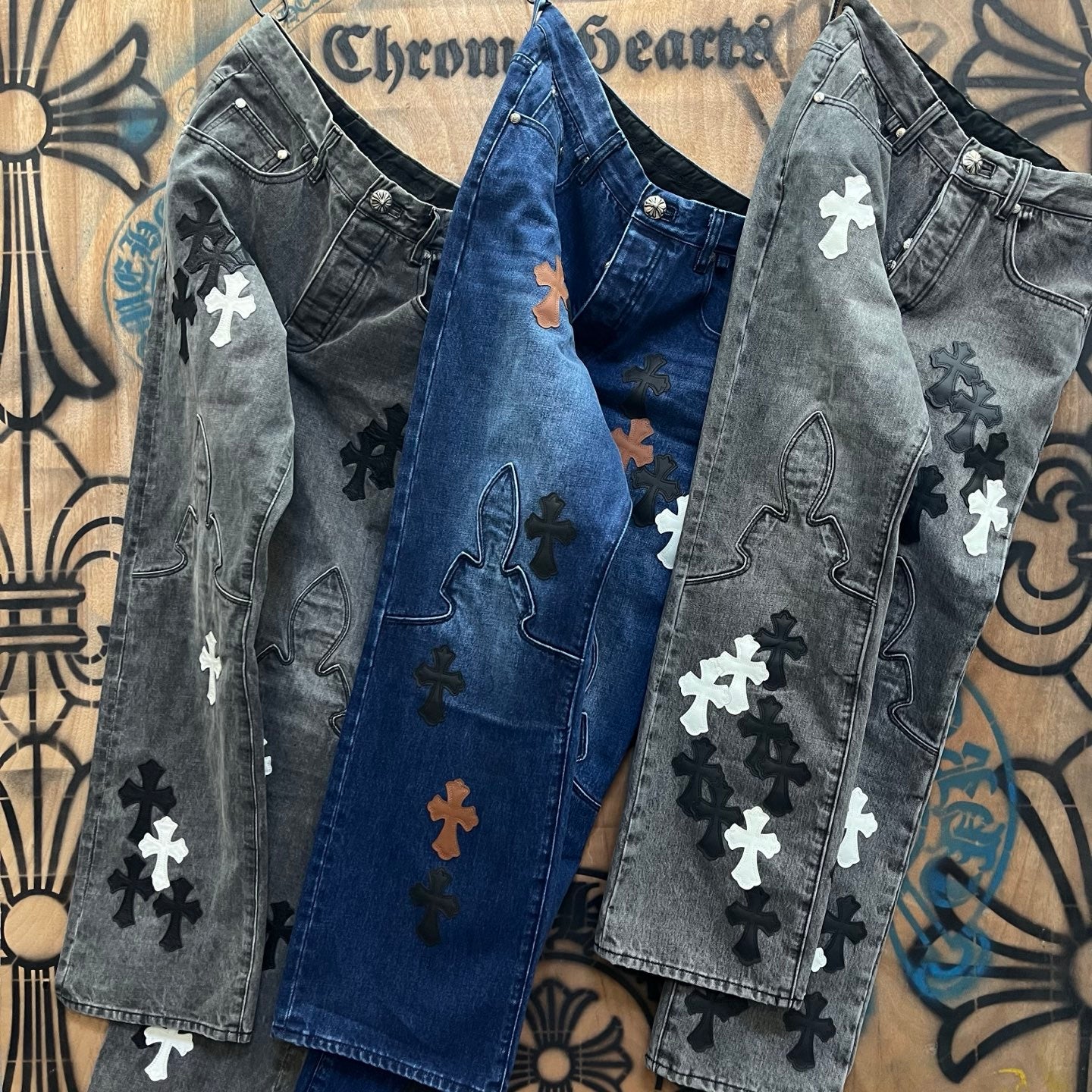 LuxluxHouse Best Quality Clothes Pants Chrome Hearts
