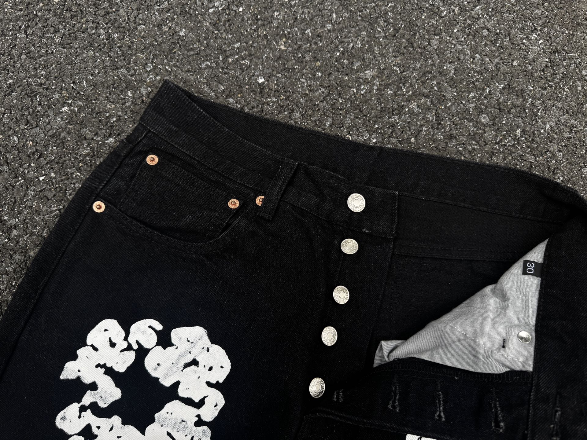 LuxluxHouse Best Quality Clothes Pants DENIM TEARS