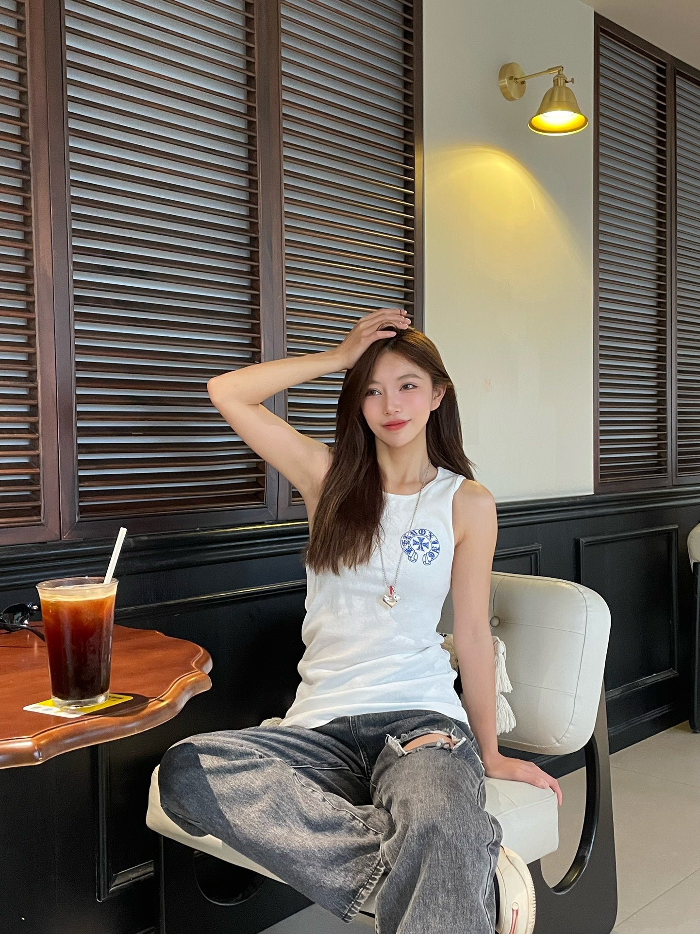 LuxluxHouse Best Quality Clothes Tank Chrome Hearts