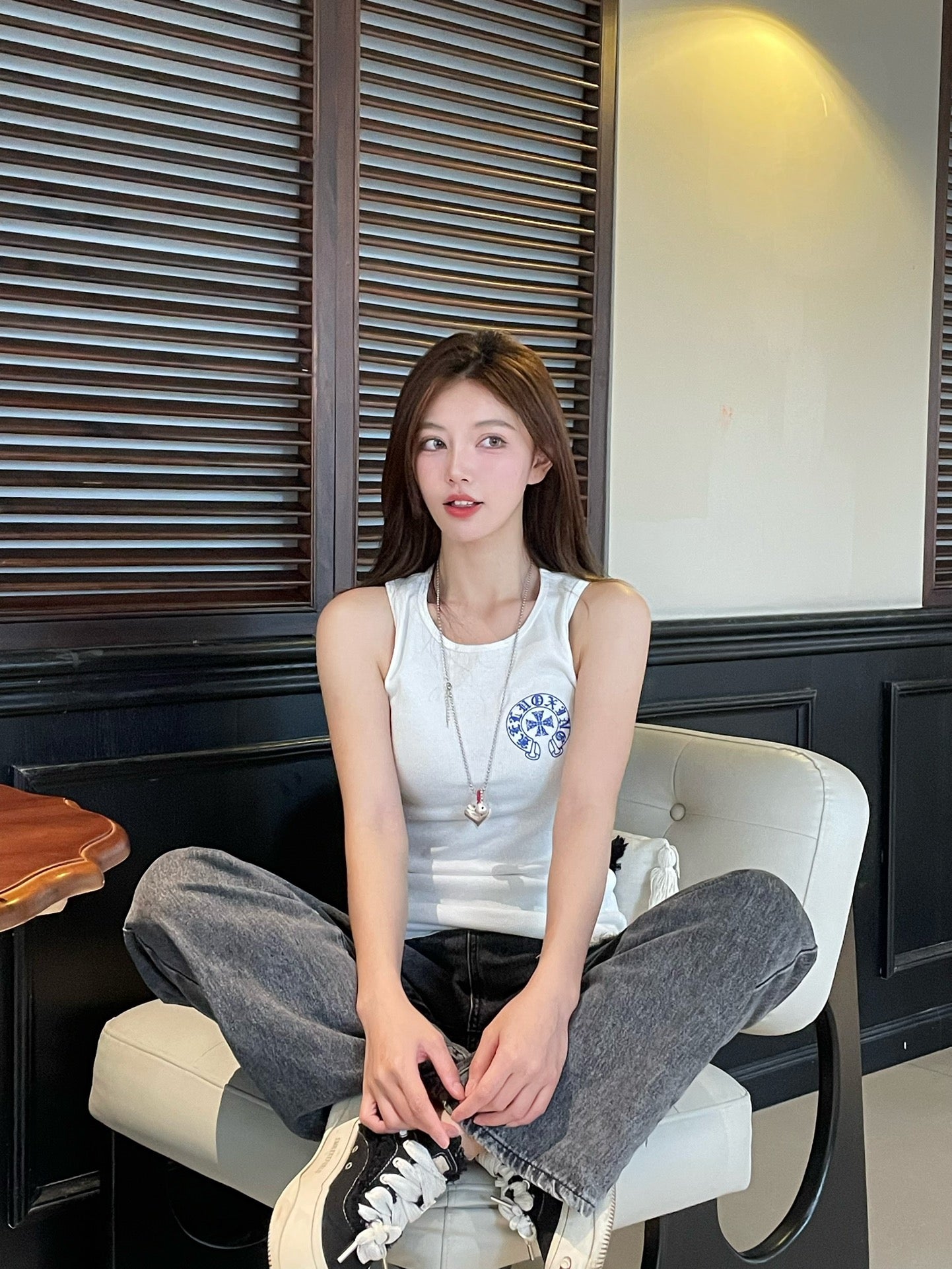 LuxluxHouse Best Quality Clothes Tank Chrome Hearts