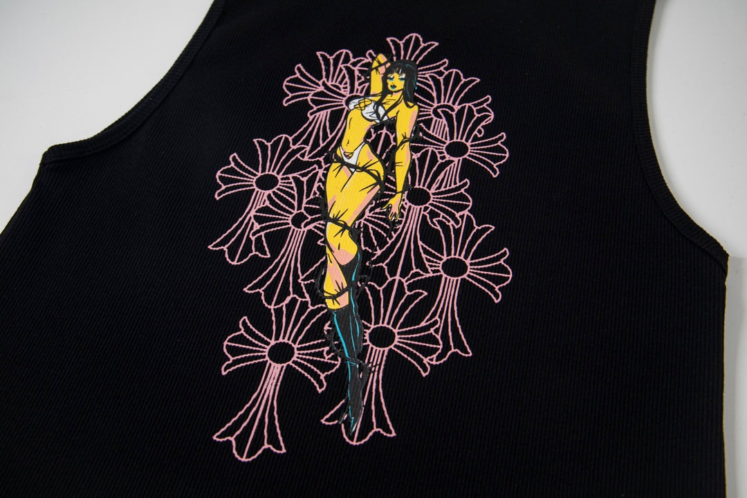 LuxluxHouse Best Quality Clothes Tank Chrome Hearts