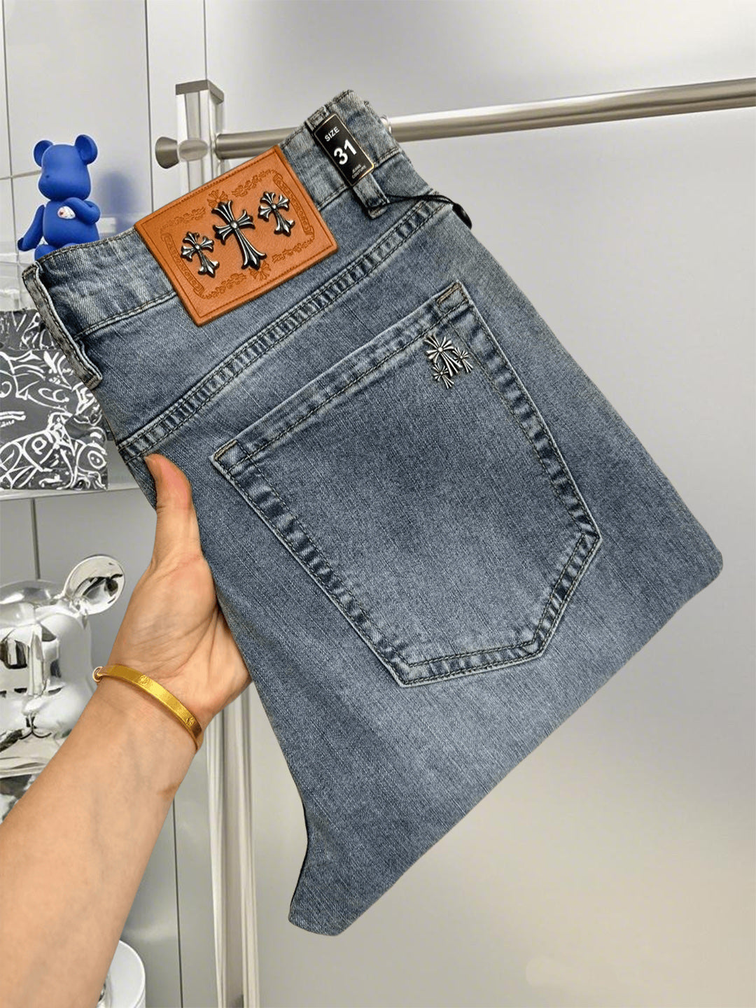LuxluxHouse Best Quality Clothes Pants Chrome Hearts