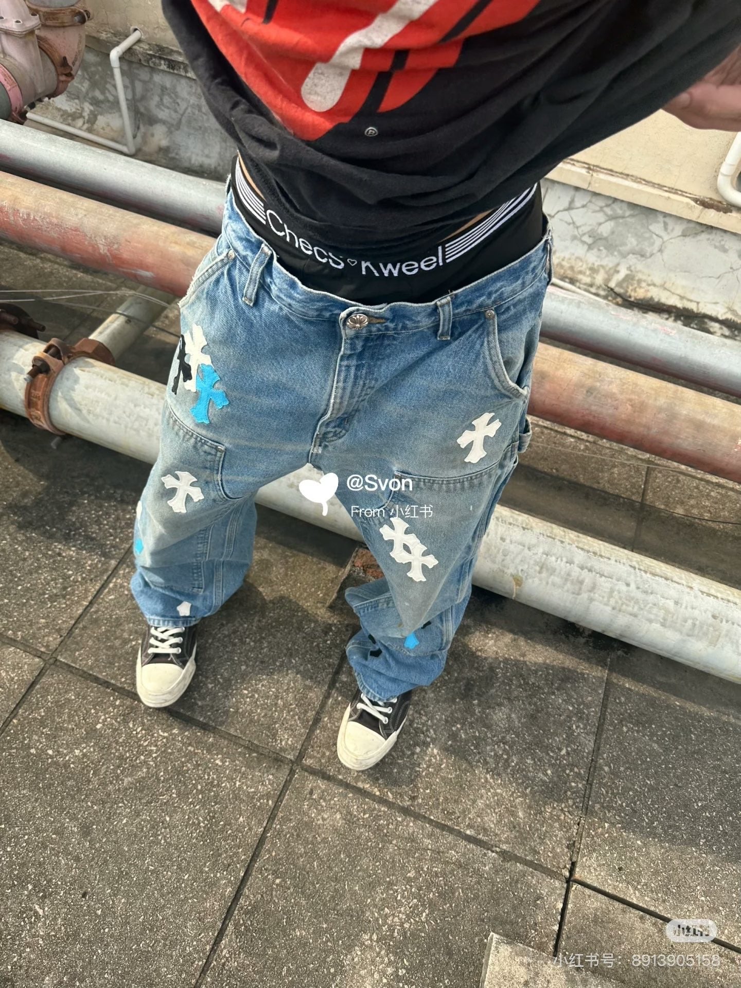 LuxluxHouse Best Quality Clothes Pants Chrome Hearts