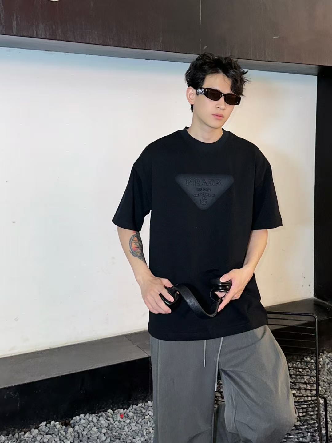 LuxluxHouse Best Quality Clothes T-shirt Prada