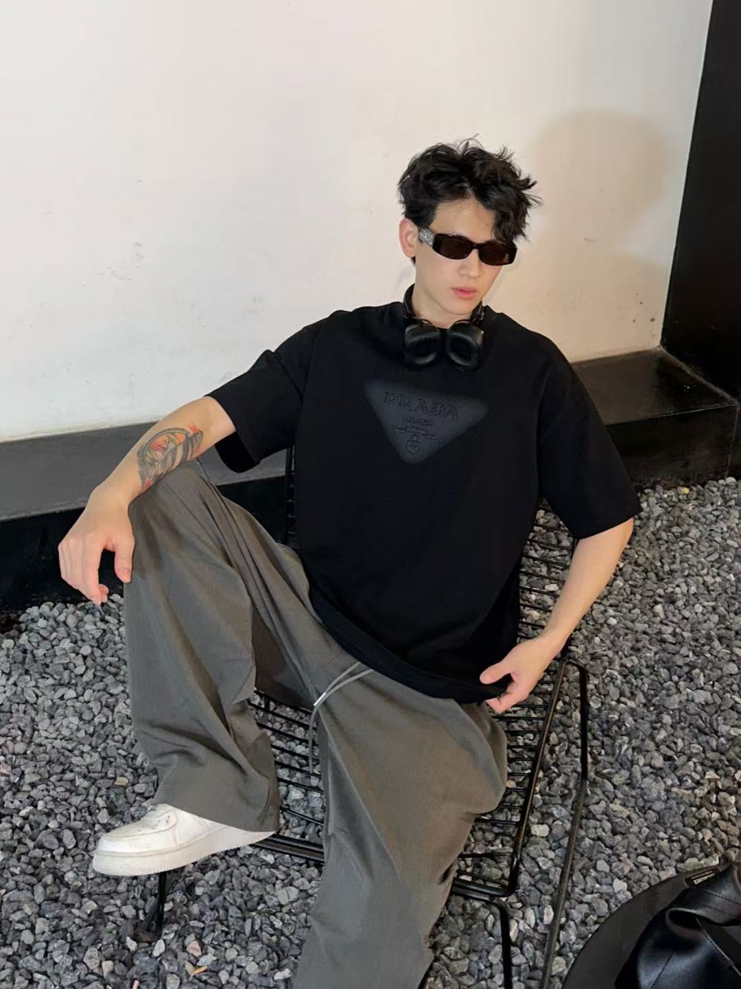 LuxluxHouse Best Quality Clothes T-shirt Prada