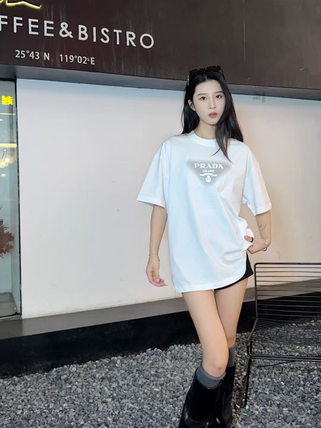 LuxluxHouse Best Quality Clothes T-shirt Prada