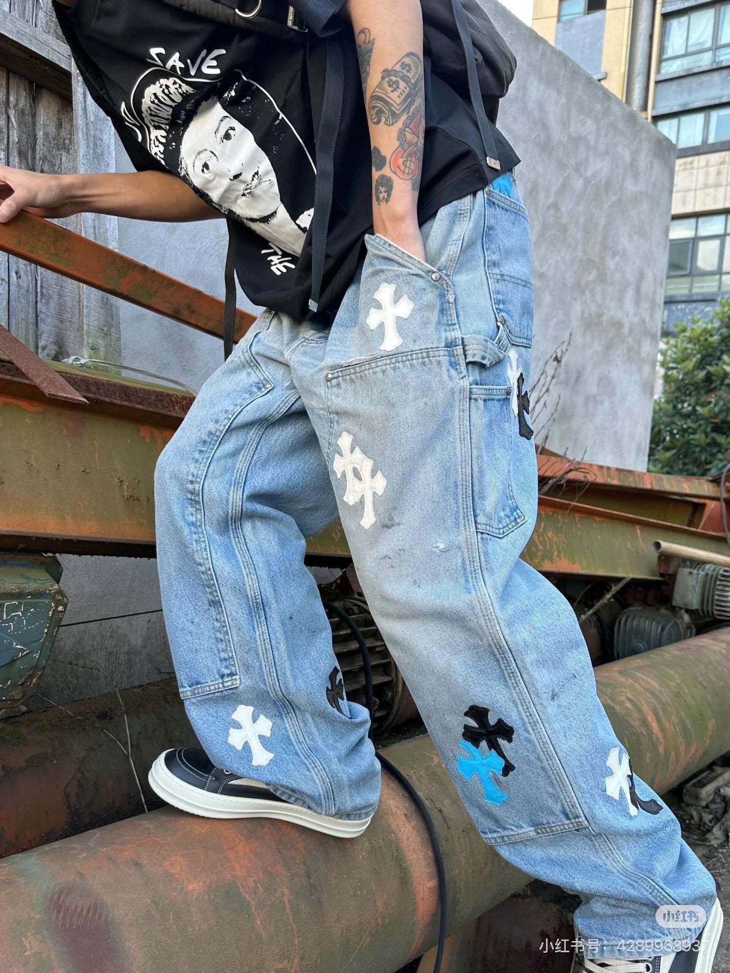 LuxluxHouse Best Quality Clothes Pants Chrome Hearts