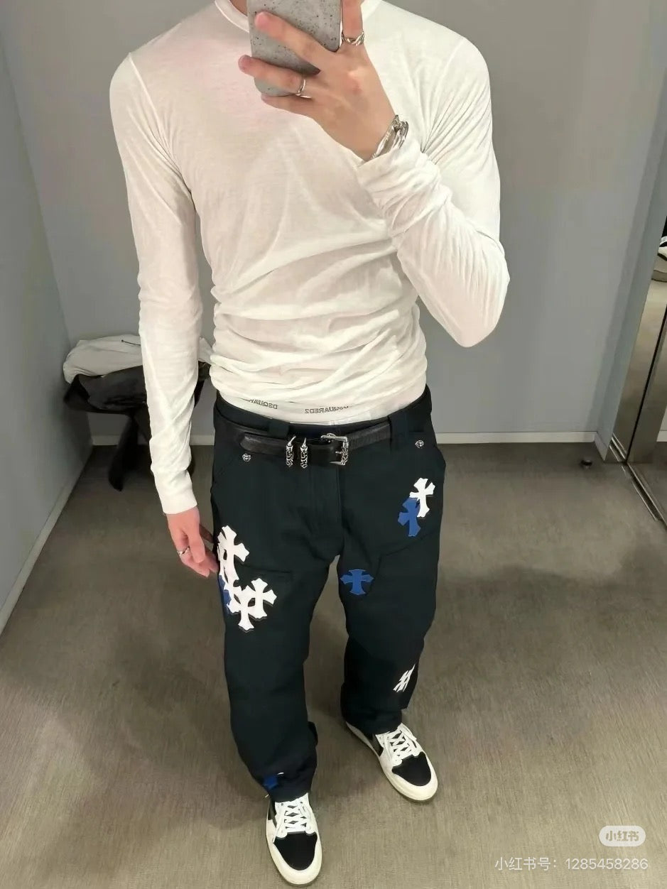 LuxluxHouse Best Quality Clothes Pants Chrome Hearts