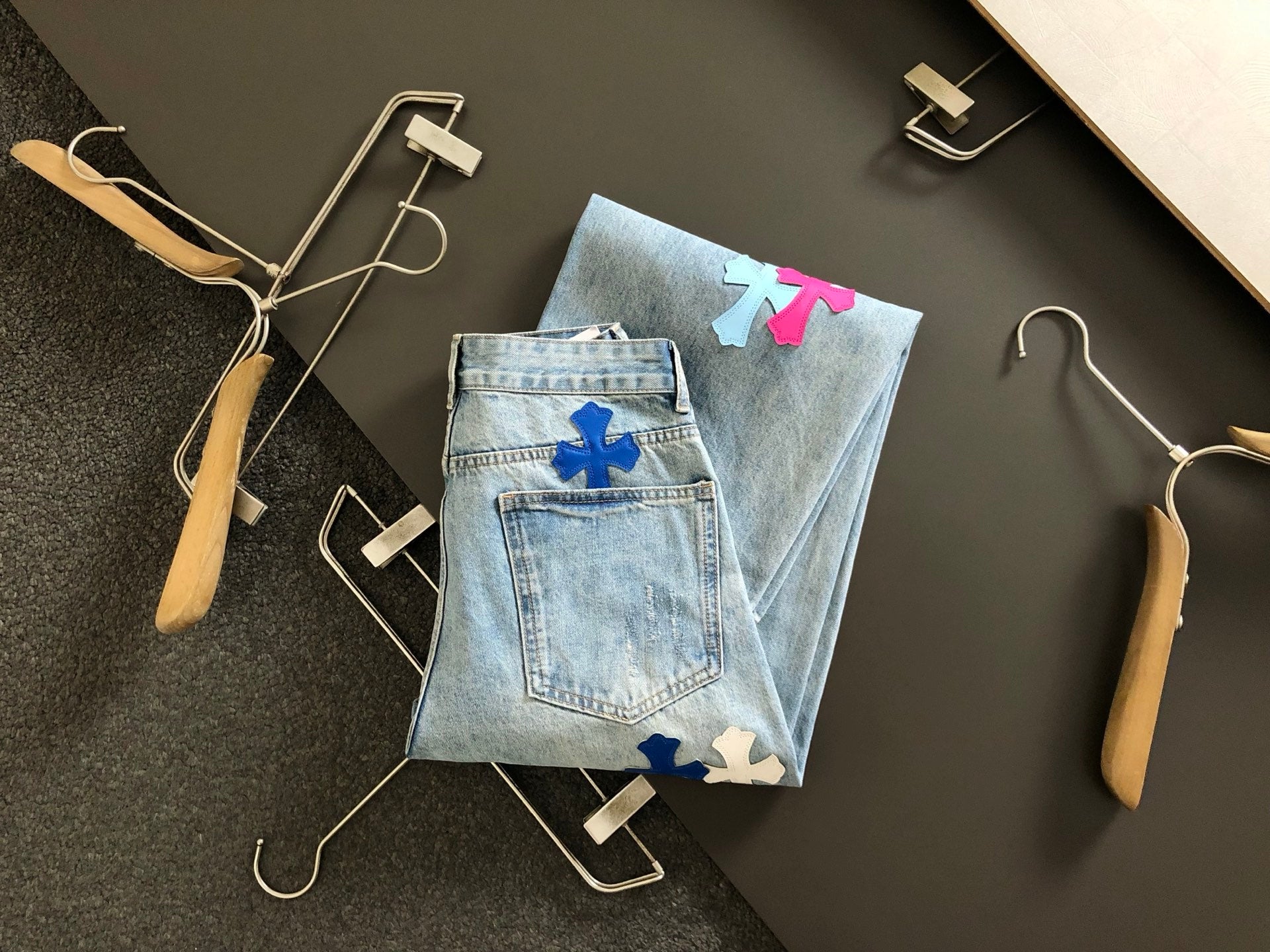 LuxluxHouse Best Quality Clothes Pants Chrome Hearts