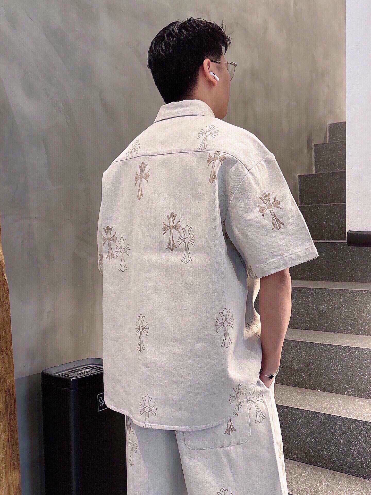 LuxluxHouse Best Quality Clothes Shirts&Polo Chrome Hearts