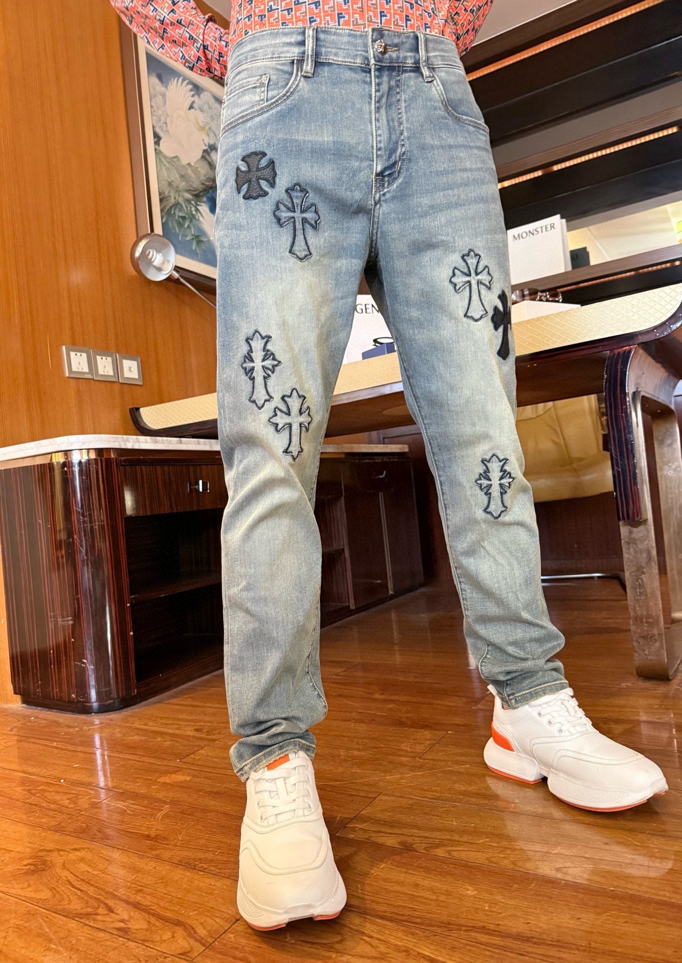 LuxluxHouse Best Quality Clothes Pants Chrome Hearts