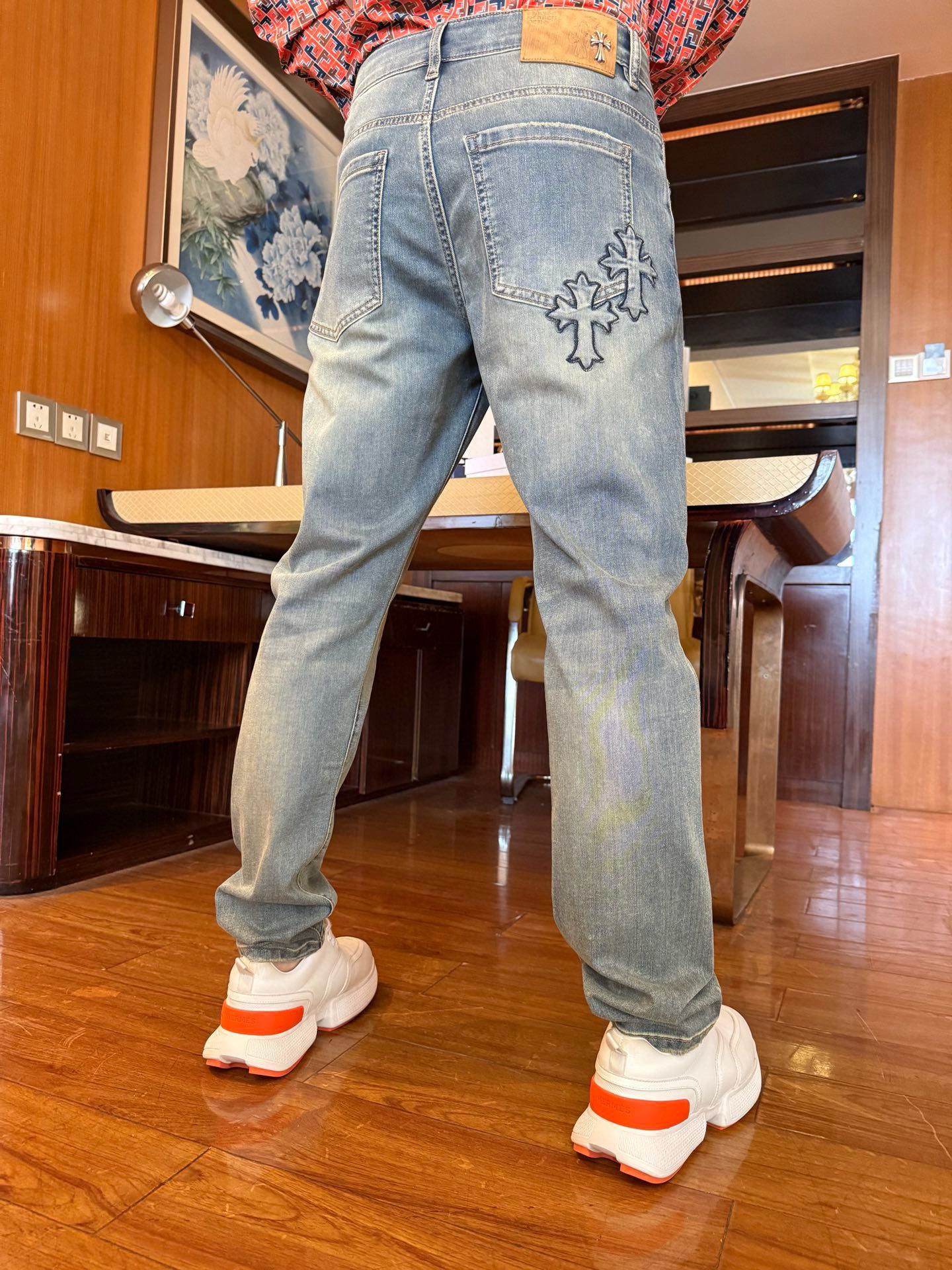 LuxluxHouse Best Quality Clothes Pants Chrome Hearts