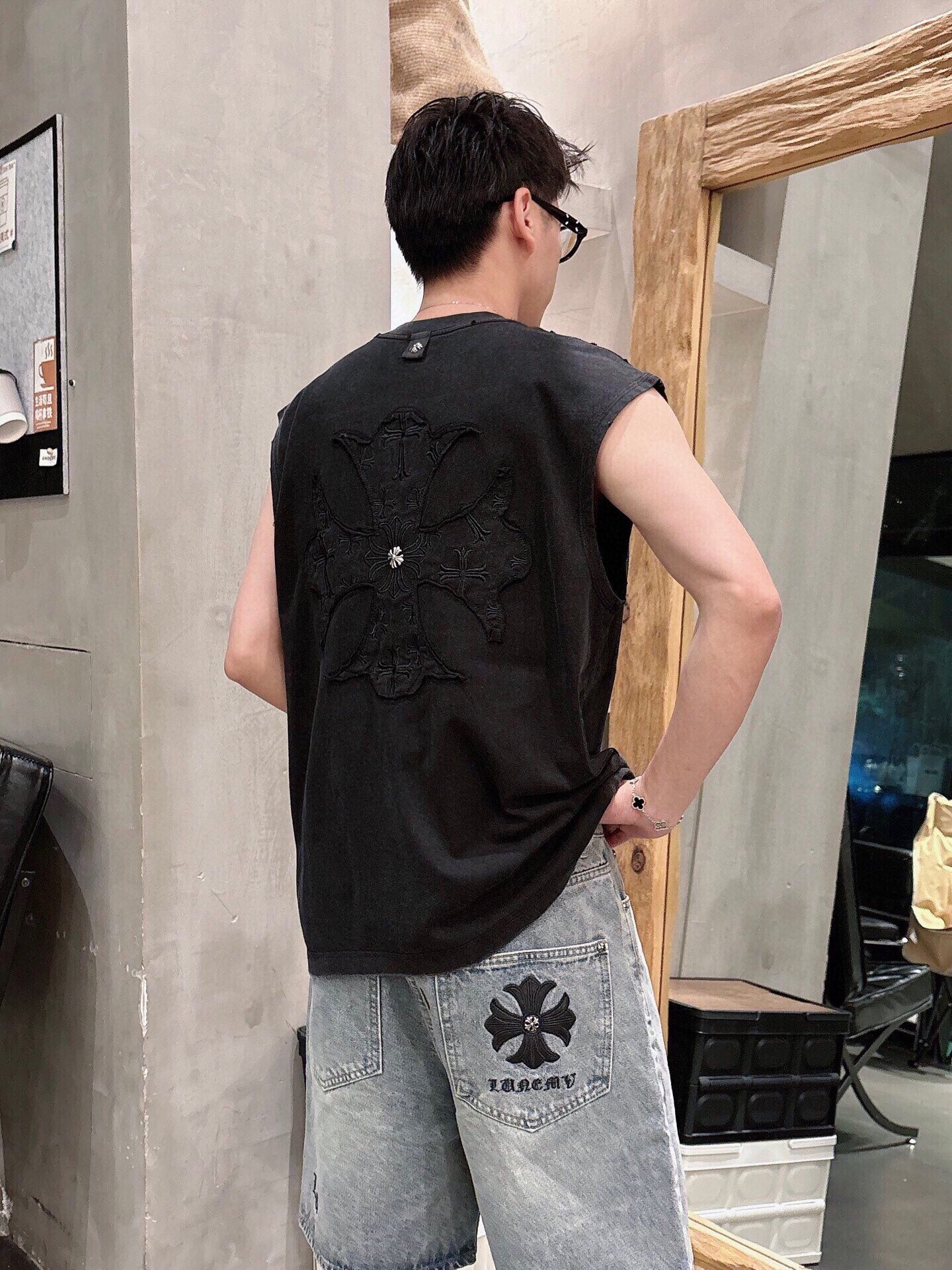 LuxluxHouse Best Quality Clothes Pants Chrome Hearts