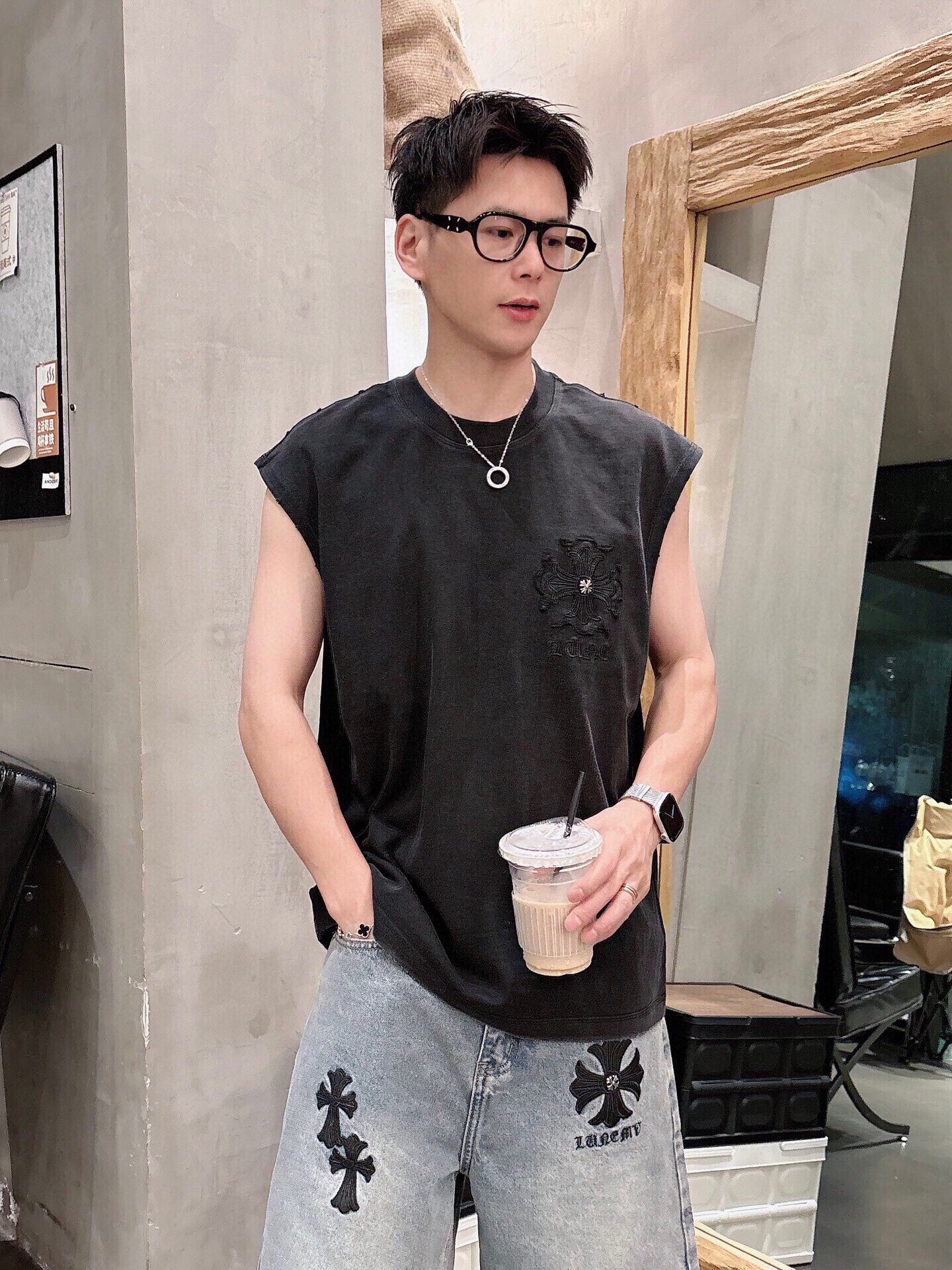 LuxluxHouse Best Quality Clothes Pants Chrome Hearts